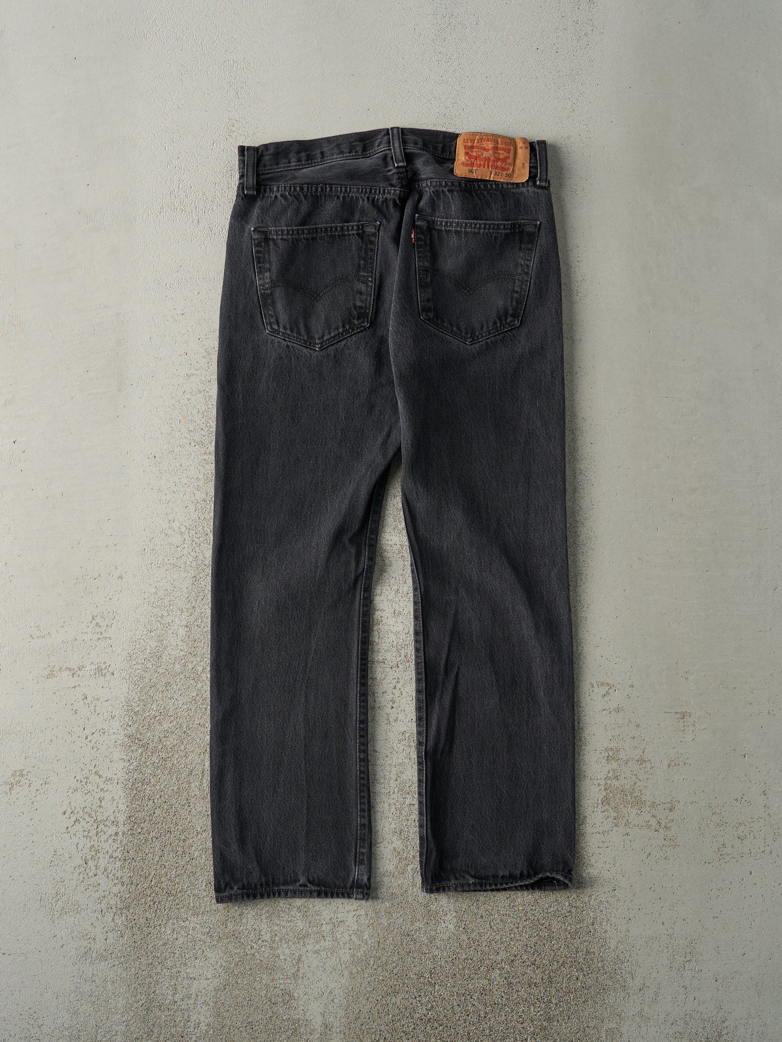 Vintage Y2K Faded Black Levi's 501 Denim Pants (31x29)