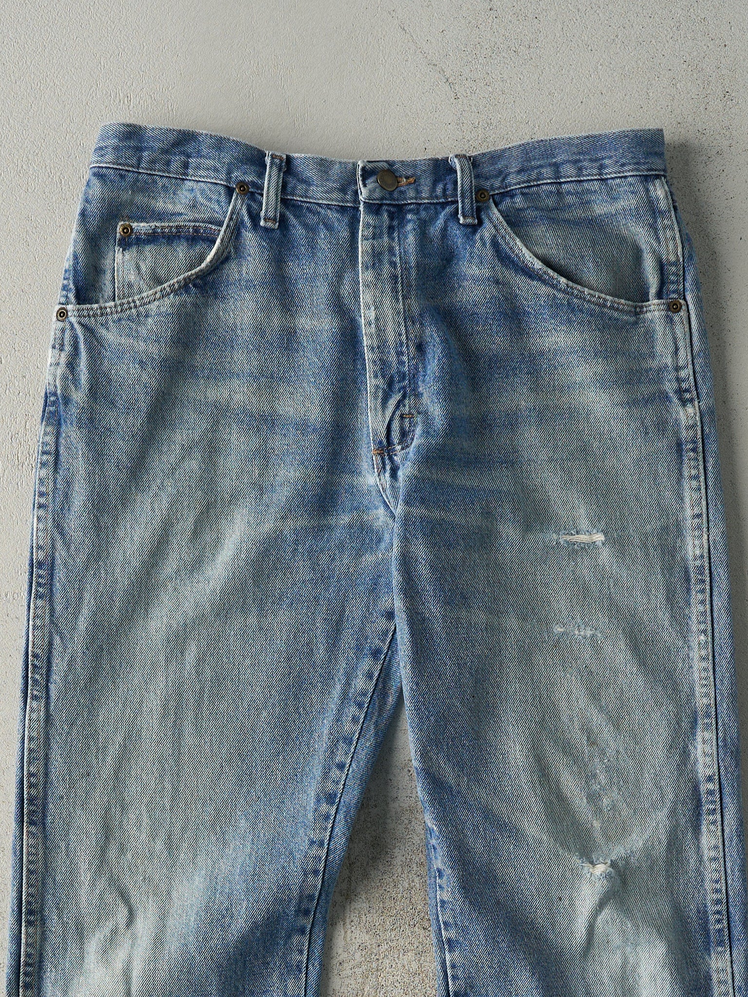 Vintage 90s Light Wash Wrangler Jeans (35x31)