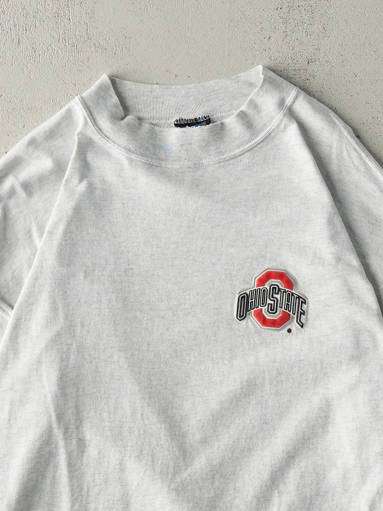 Vintage 90s Heather Grey Ohio State Long Sleeve (L)