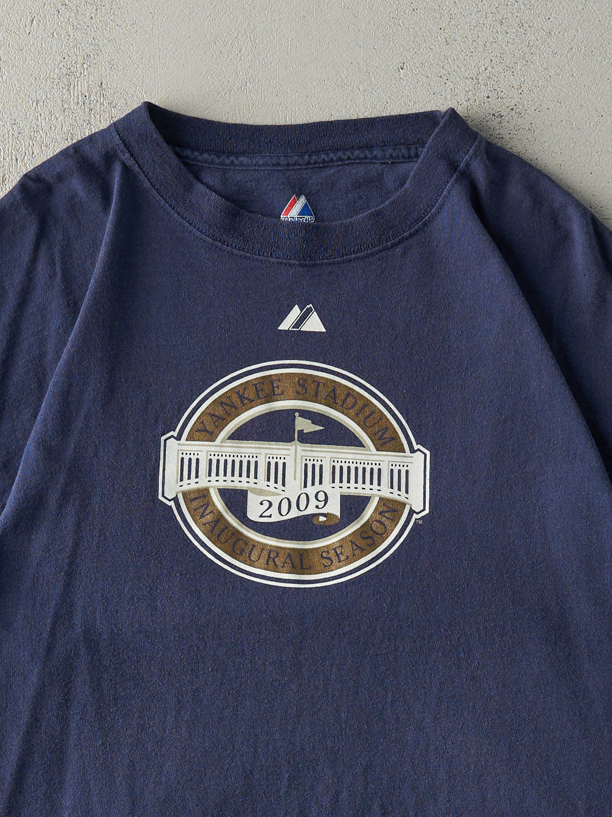 Vintage 09' Navy Blue Yankees Stadium Opening Tee (L)