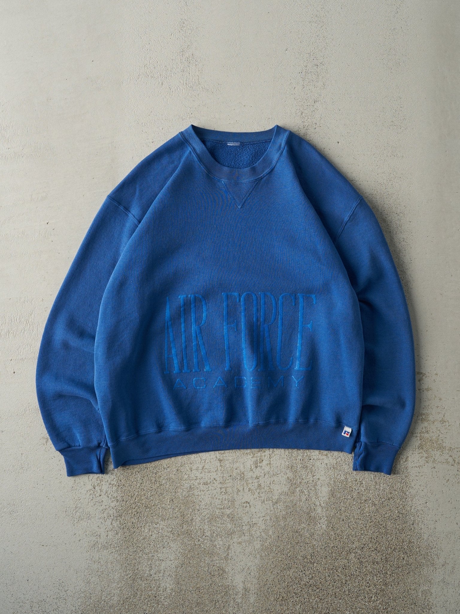 Vintage 90s Blue Russell Athletic Air Force Academy Crewneck (L)