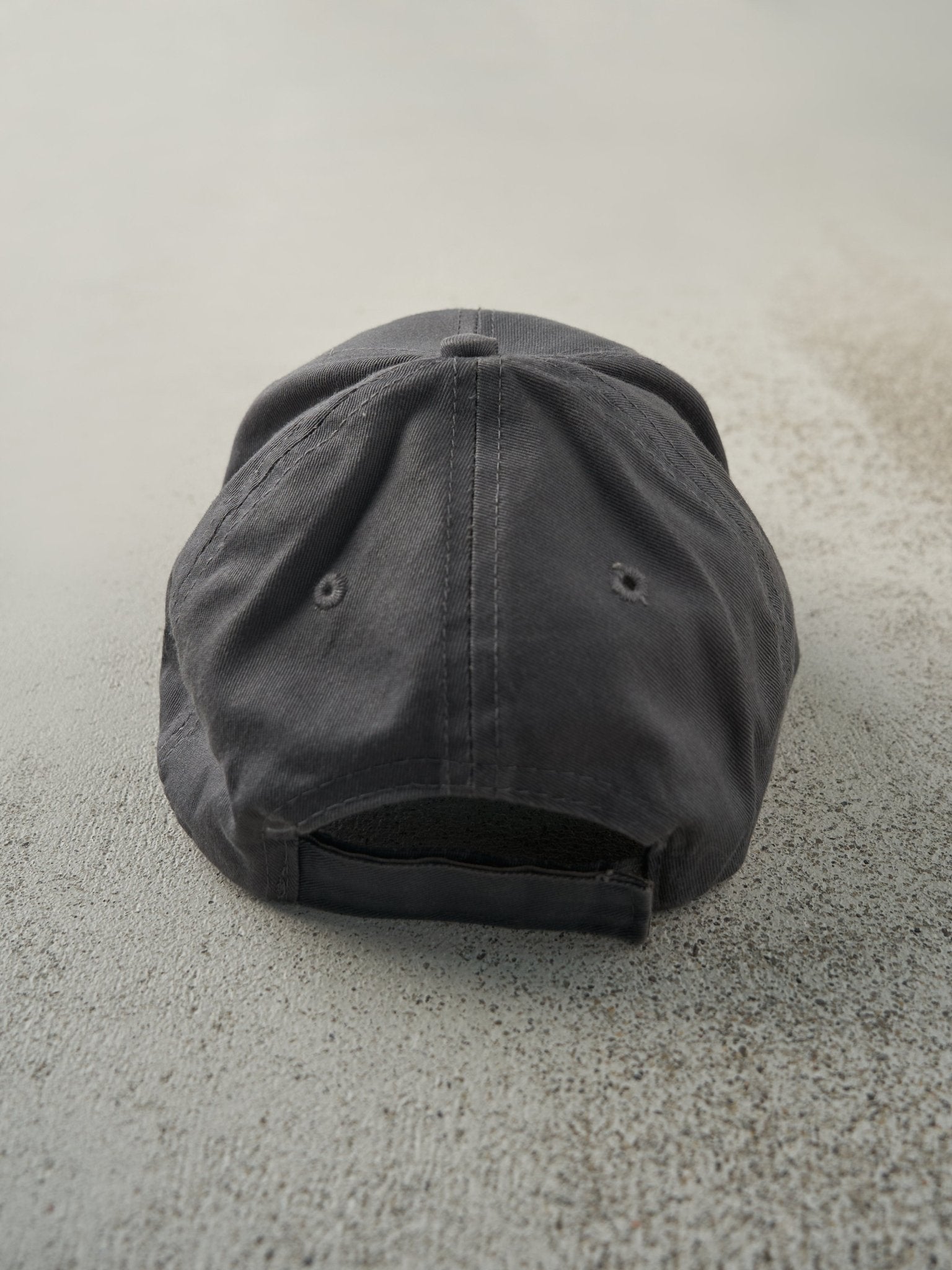 Vintage Y2K Grey Embroidered Mercedes-Benz Velcro Hat