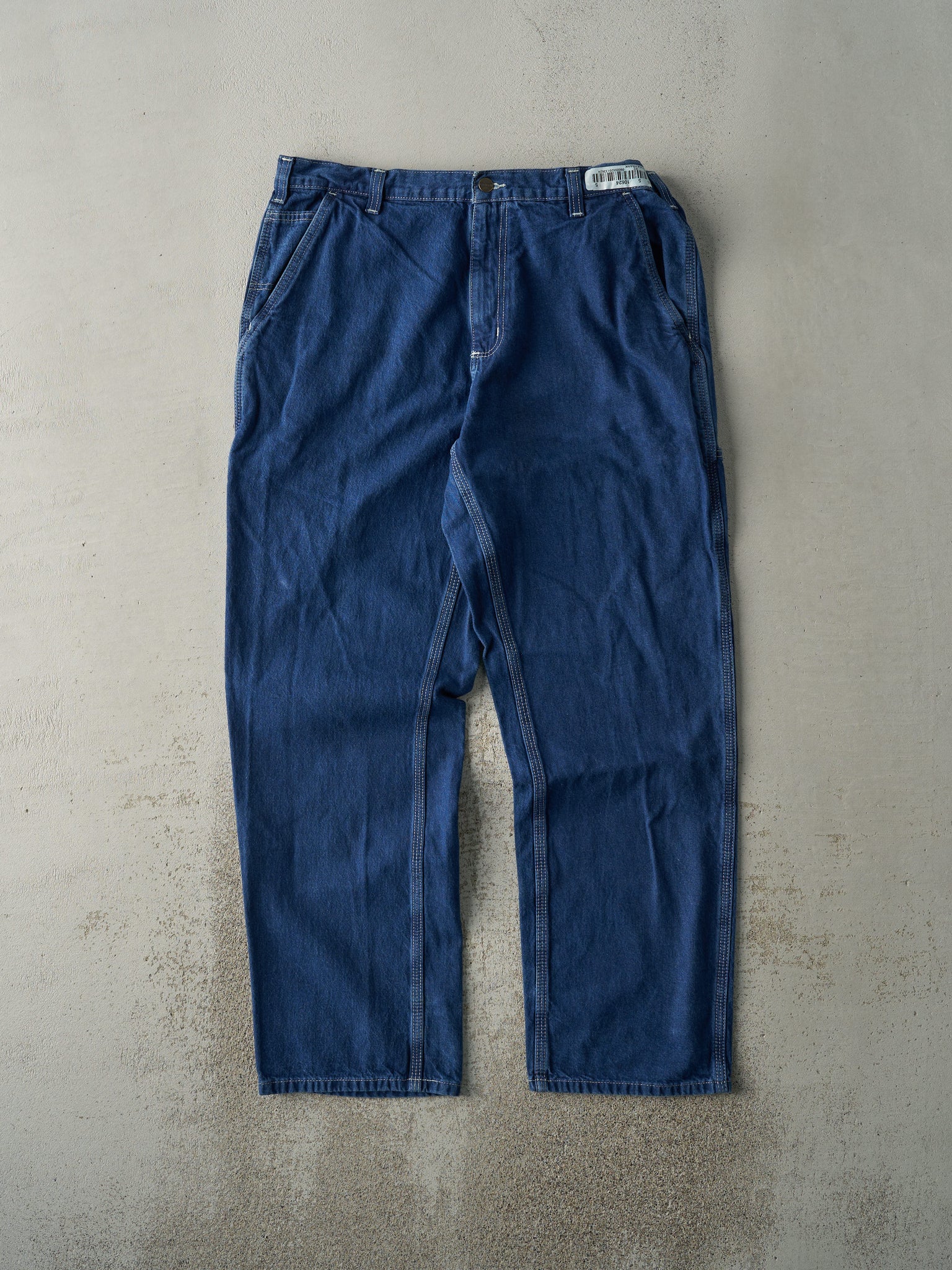 Vintage Y2K Dark Wash Carhartt Dungaree Fit Jeans (36x32)