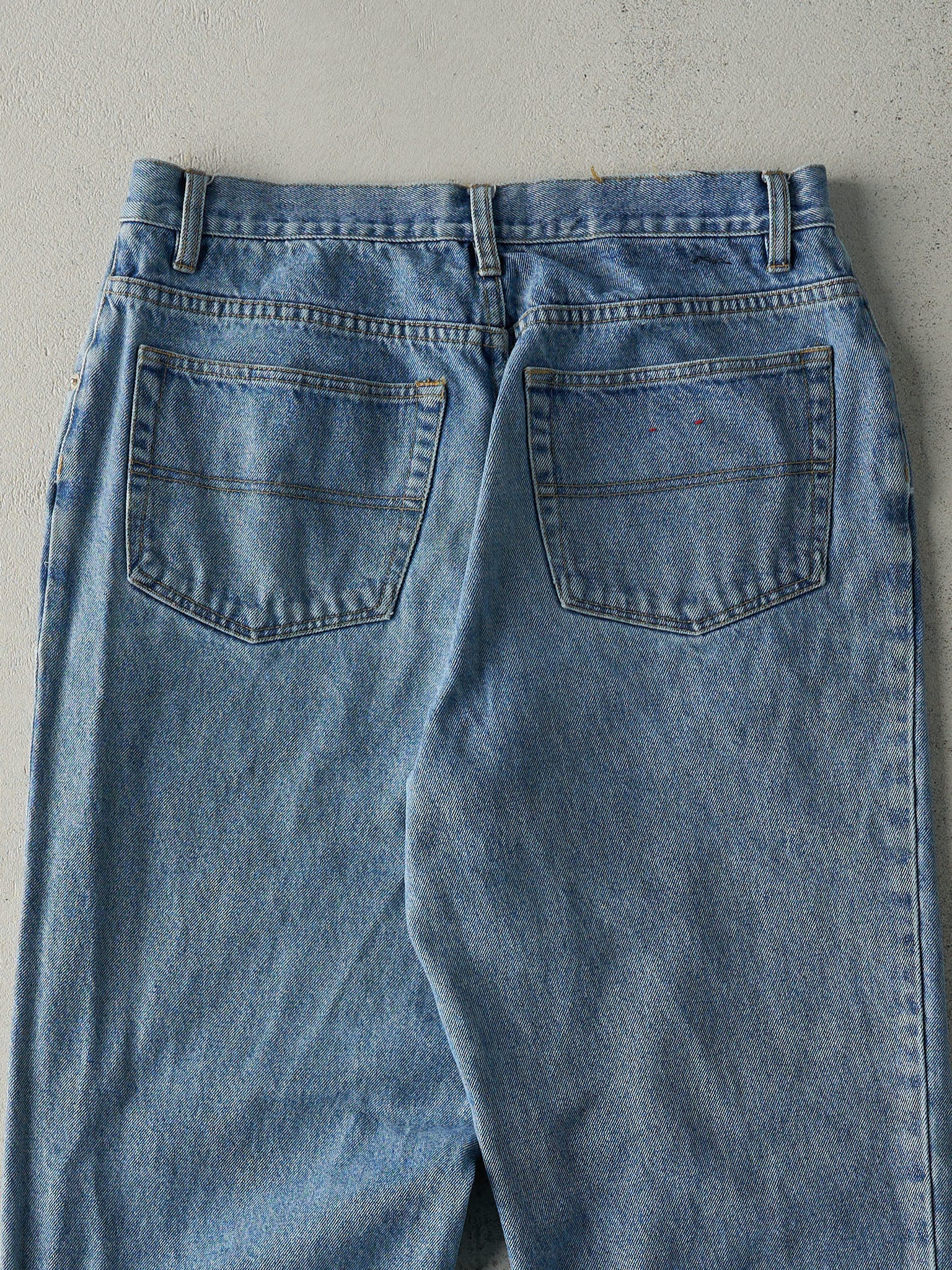 Vintage 90s Light Wash Tommy Jeans (33x30.5)