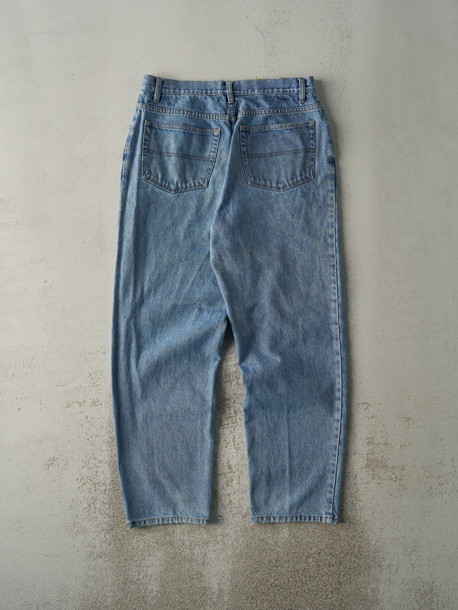 Vintage 90s Light Wash Tommy Jeans (33x30.5)