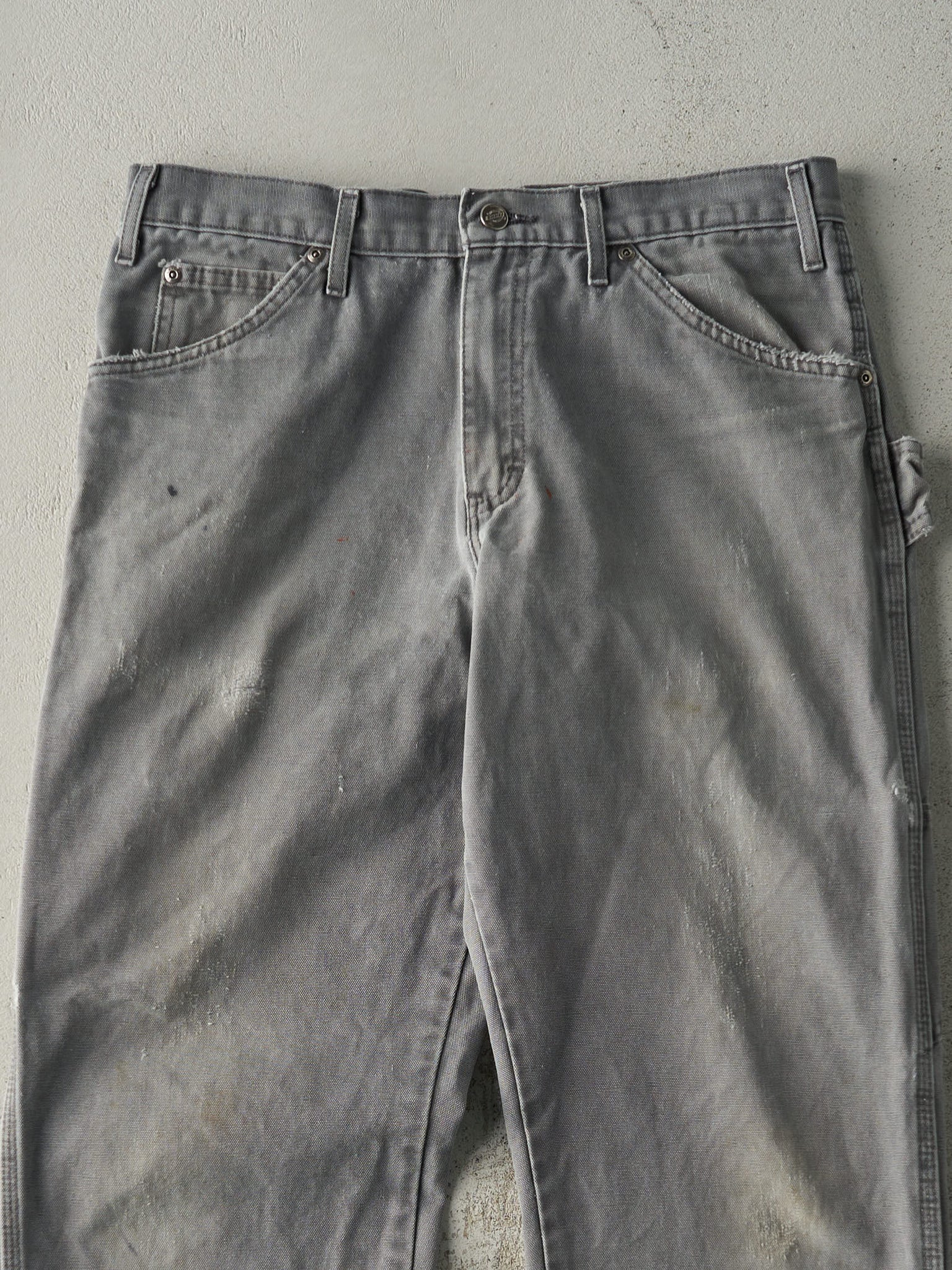 Vintage 90s Grey Dickies Carpenter Pants (32x31.5)