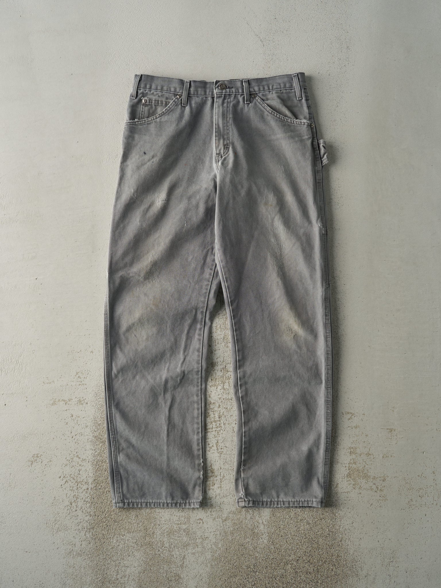 Vintage 90s Grey Dickies Carpenter Pants (32x31.5)