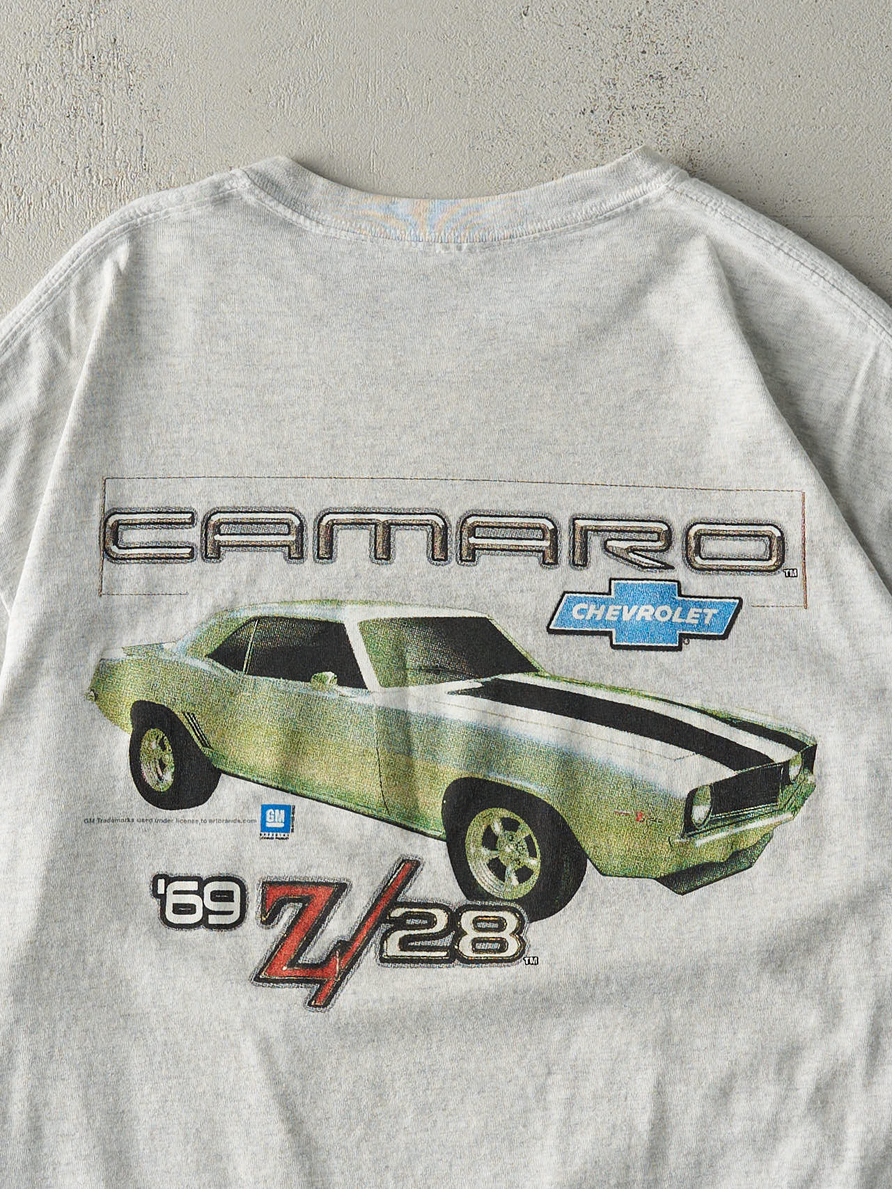 Vintage 90s Heather Grey Chevrolet Camaro Tee (L)