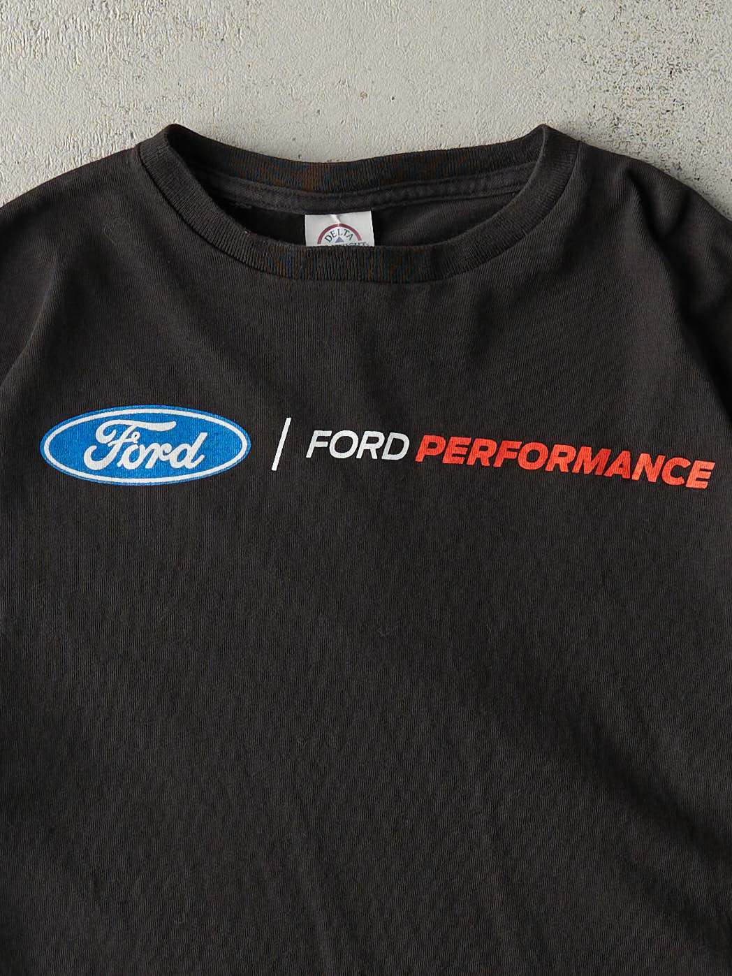 Vintage Y2K Black Ford Performance Tee (M)