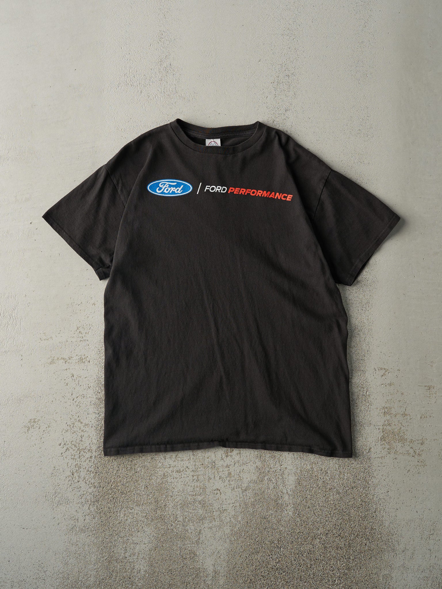 Vintage Y2K Black Ford Performance Tee (M)