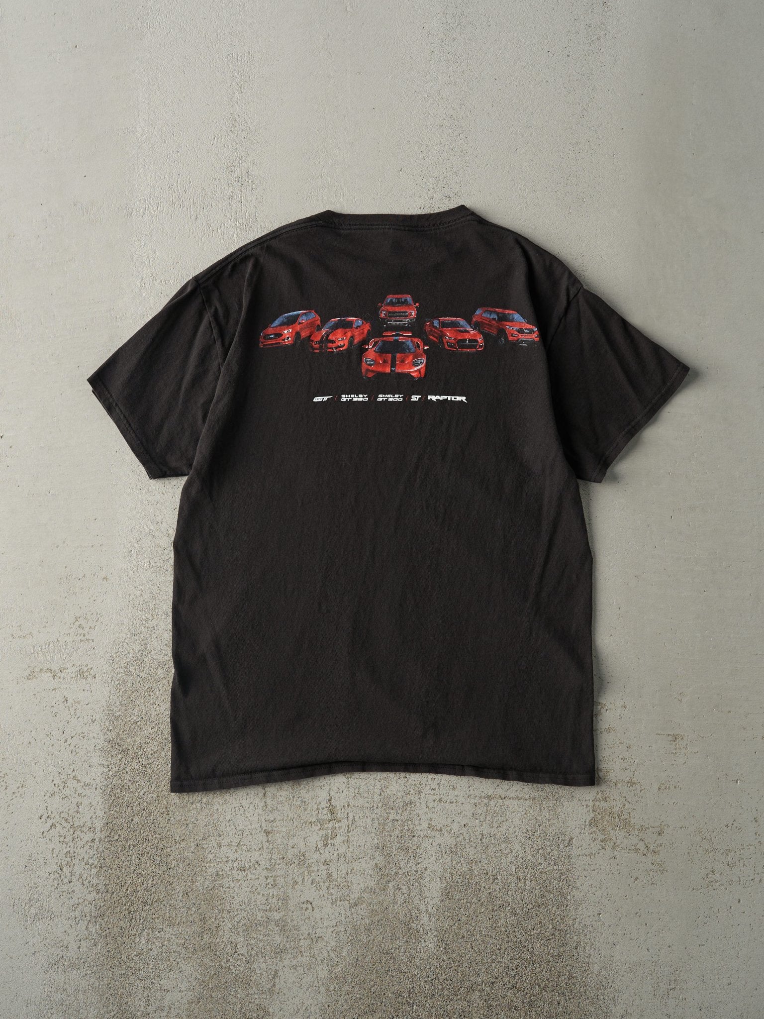 Vintage Y2K Black Ford Performance Tee (M)