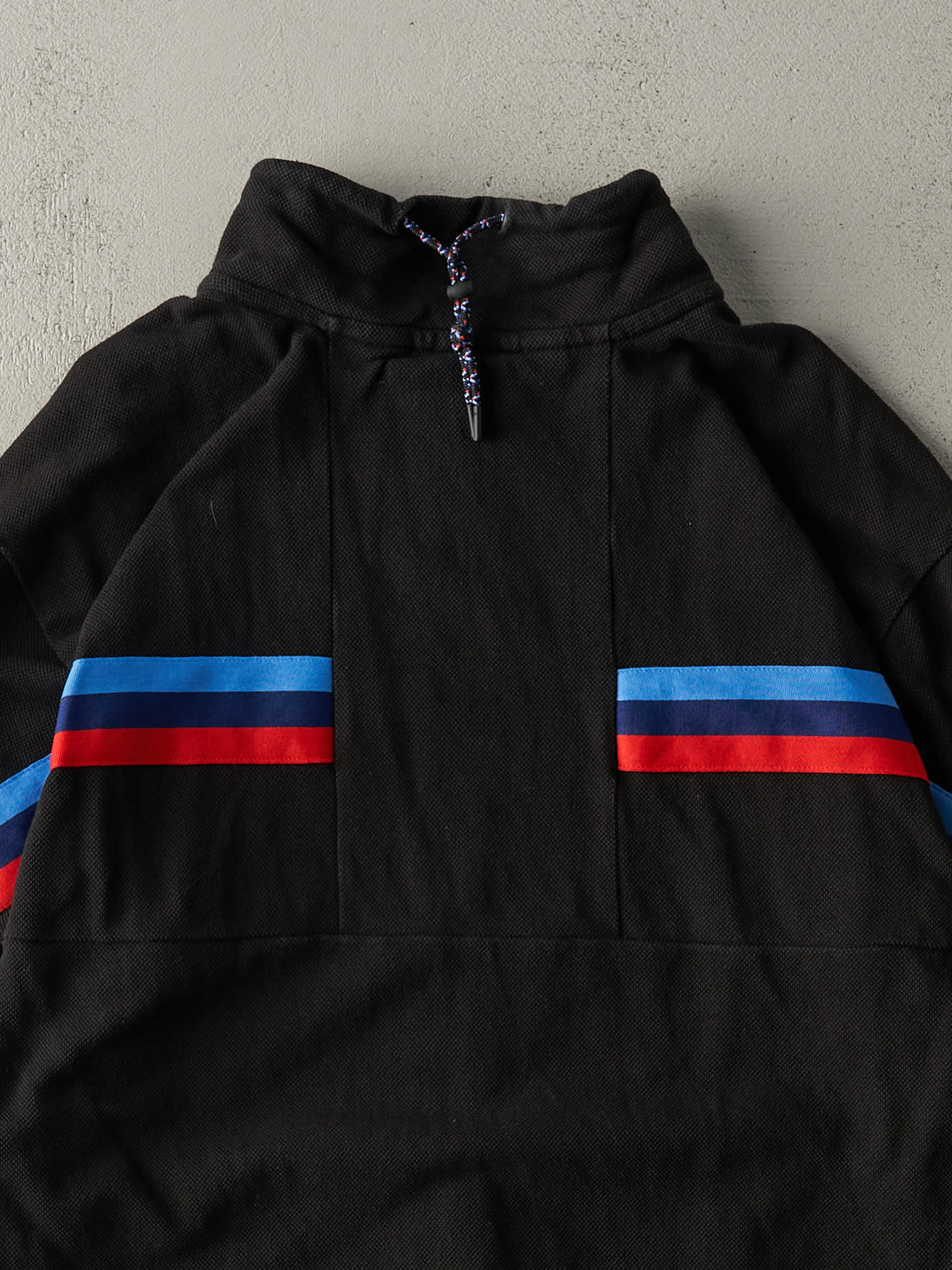 Vintage Y2K Black BMW M Series Zip Up Sweatshirt (M/L)