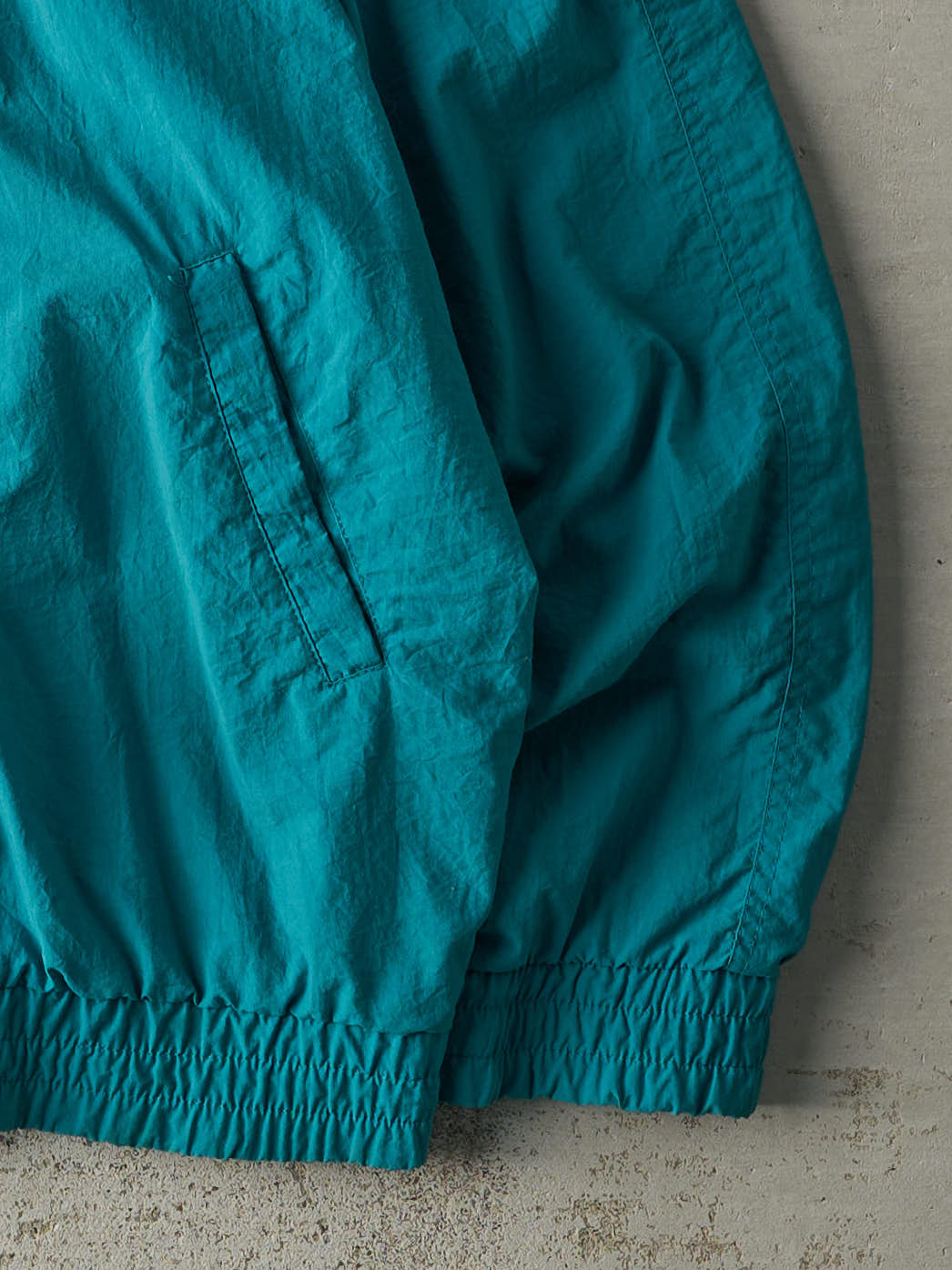 Vintage 90s Teal & Black Porsche Nylon Jacket (M/L)