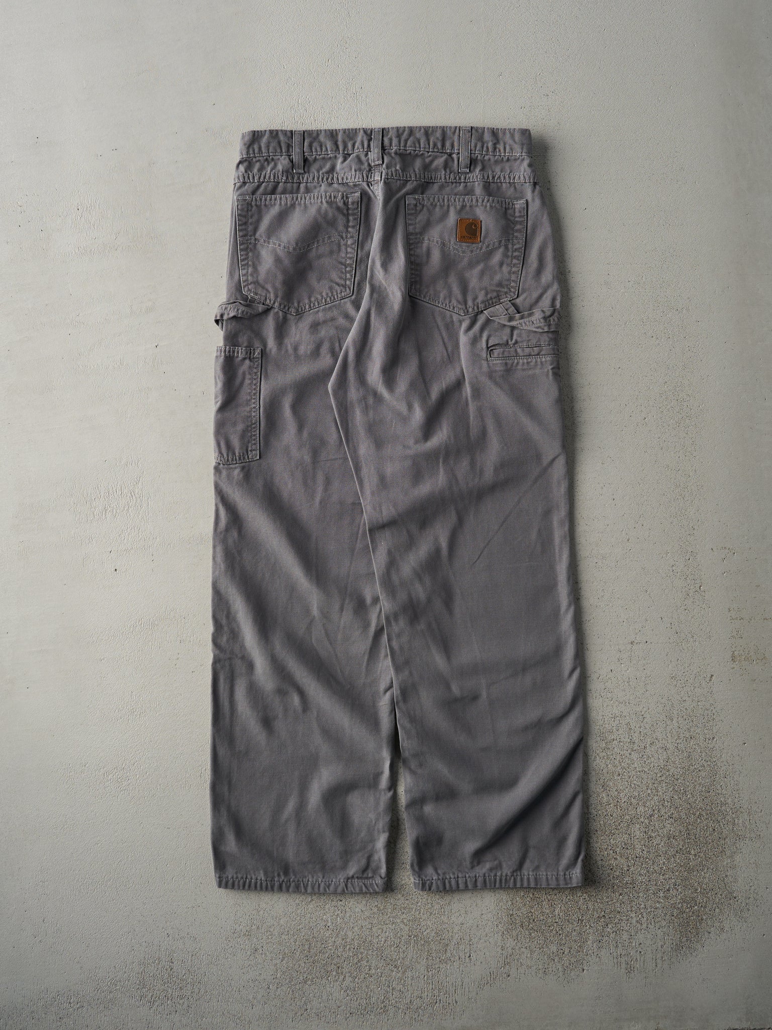 Vintage Y2K Grey Loose Fit Carhartt Carpenter Pants (32x30.5)