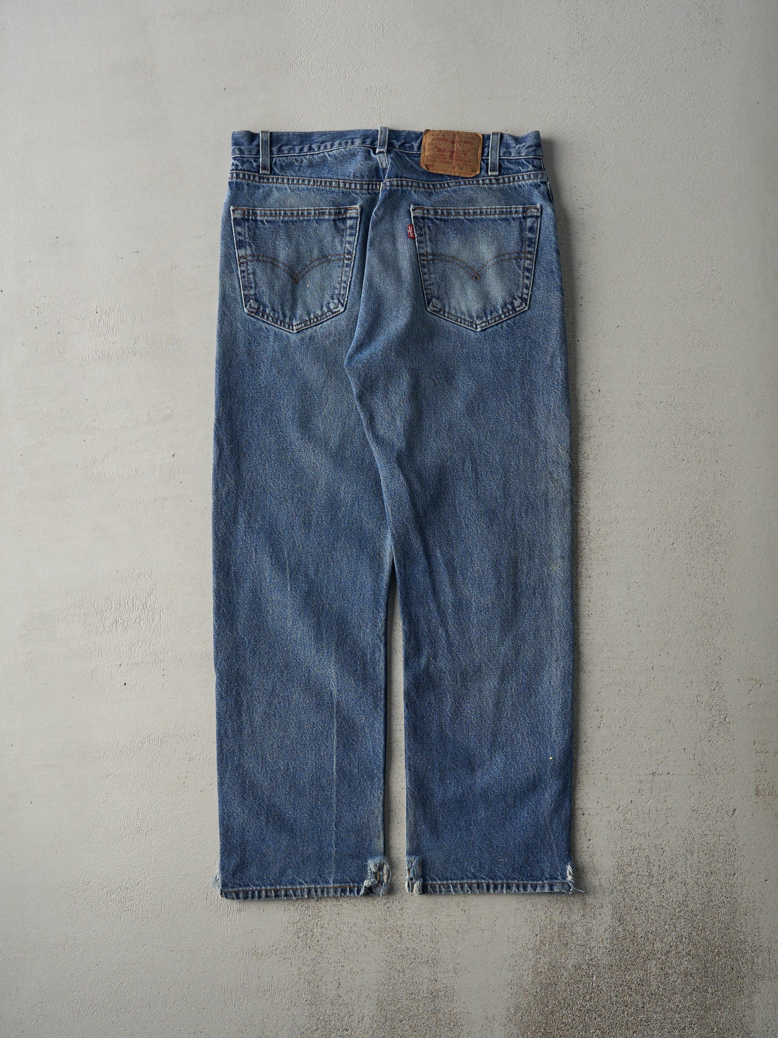 Vintage 90s Mid Wash Levi's 505 Jeans (33x28.5)