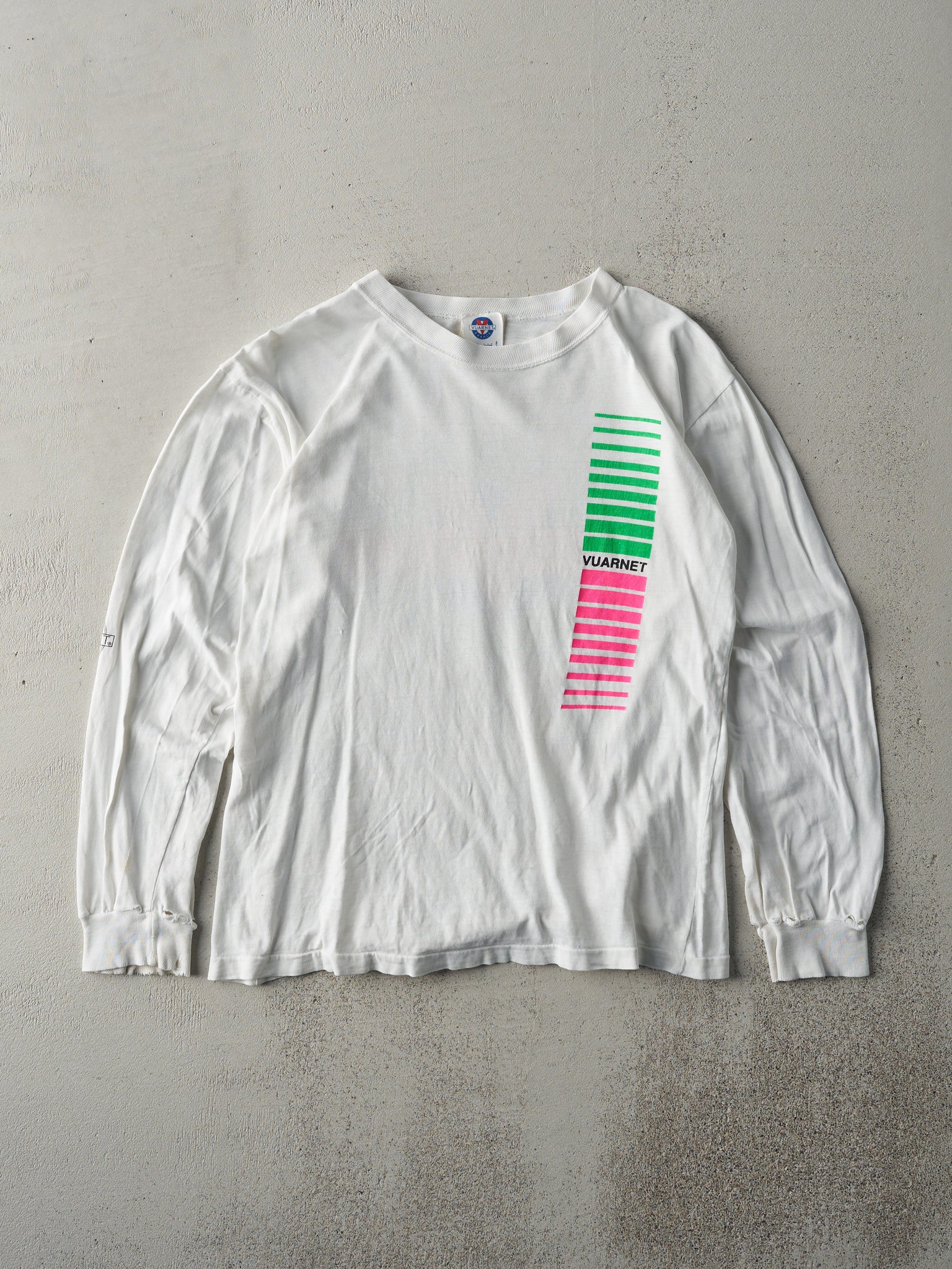 Vintage 90s White Vuarnet Long Sleeve (S)