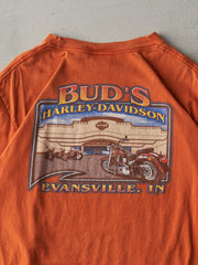 Vintage 00' Orange Evansville Indiana Harley Davidson Tee (M)