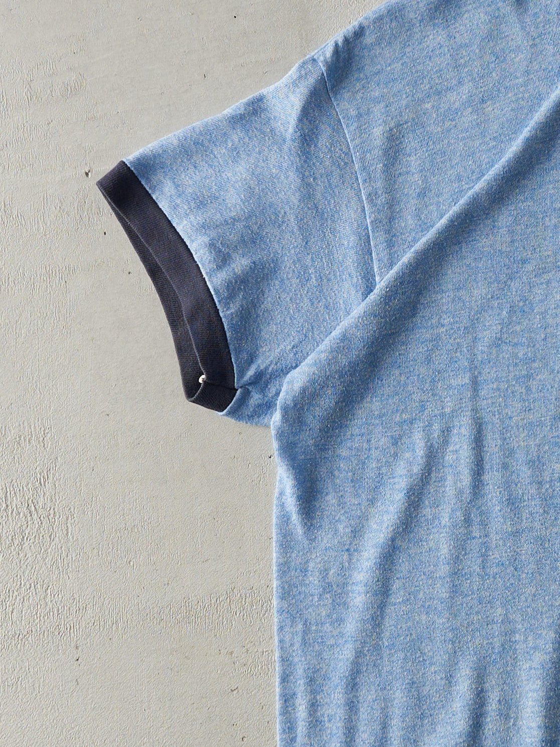 Vintage 80s Blue Federal Law Enforcement Training Centre Ringer Tee (M)