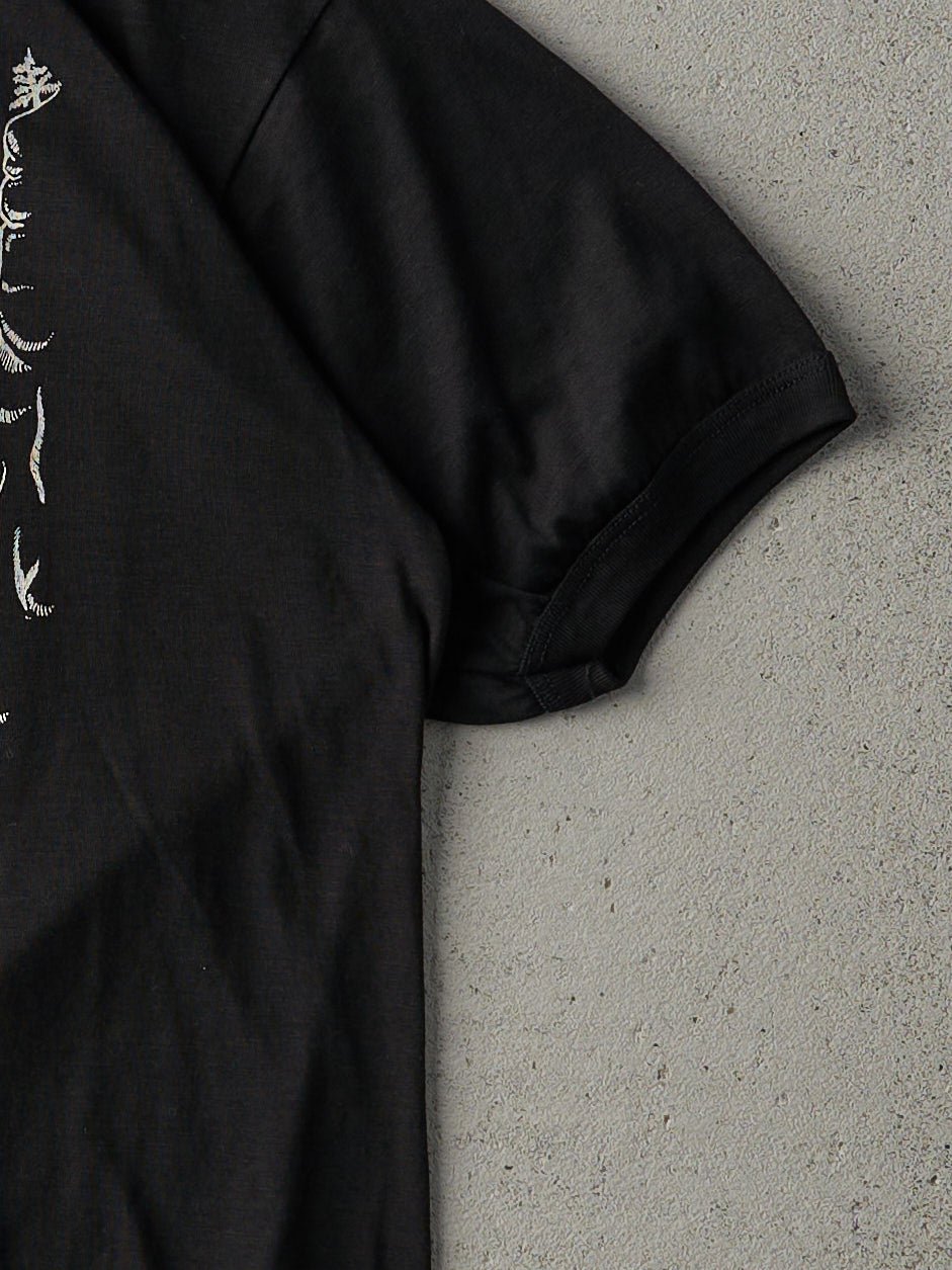Vintage 80s Black Jasper Canada Ringer Tee (S)