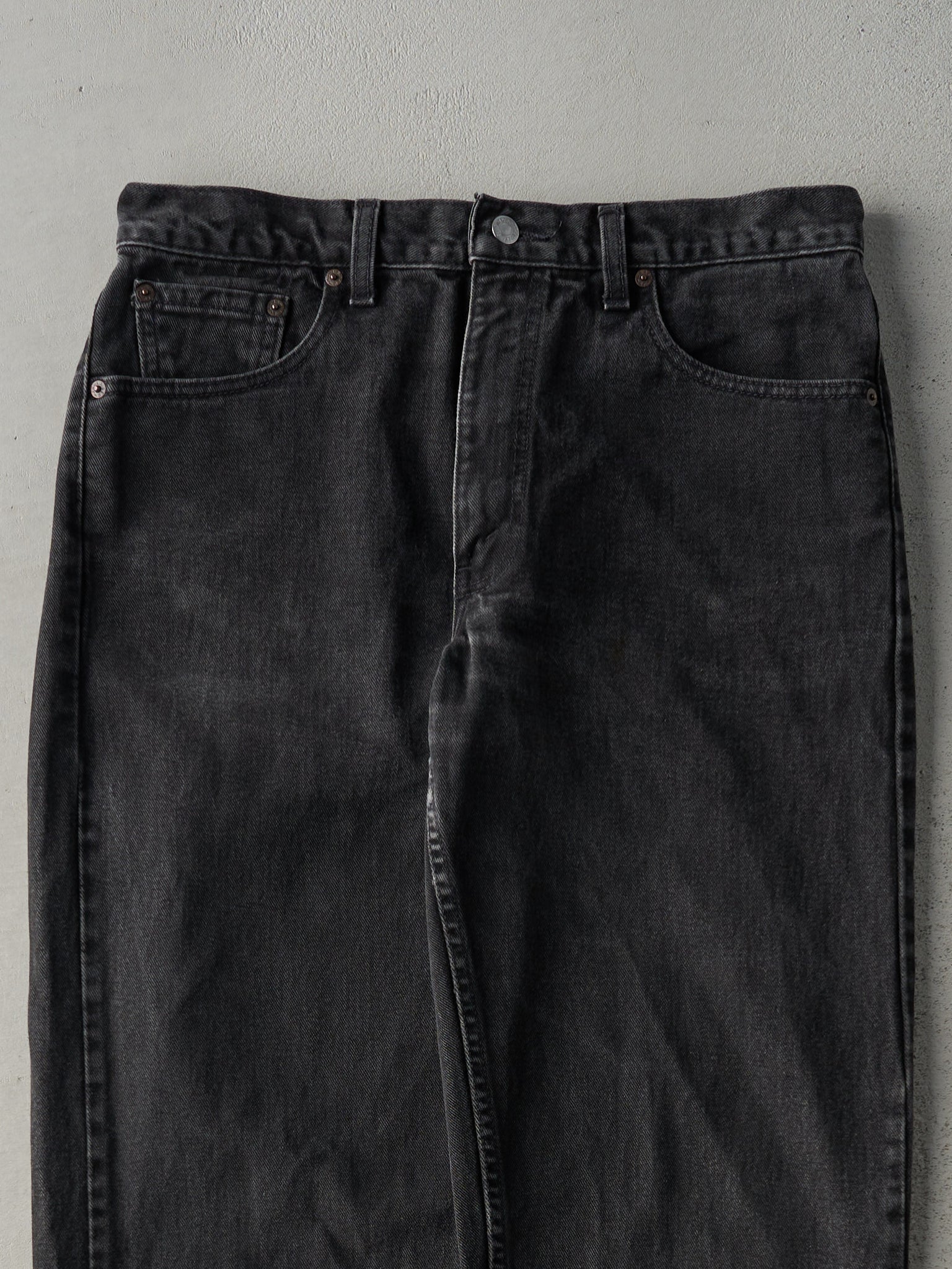 Vintage 90s Black Levi's 550 Denim Pants (34x29)