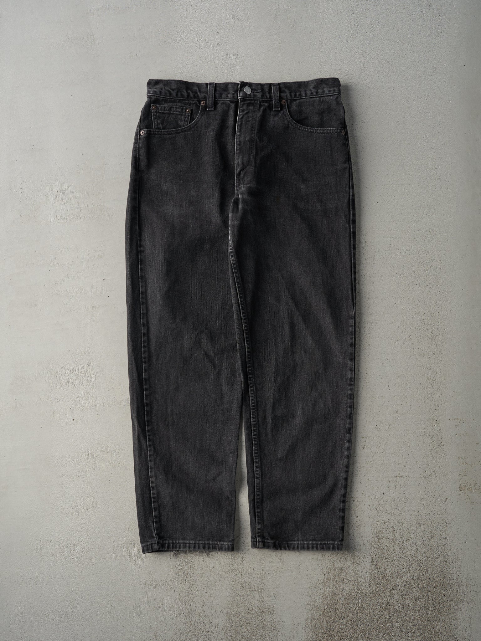 Vintage 90s Black Levi's 550 Denim Pants (34x29)