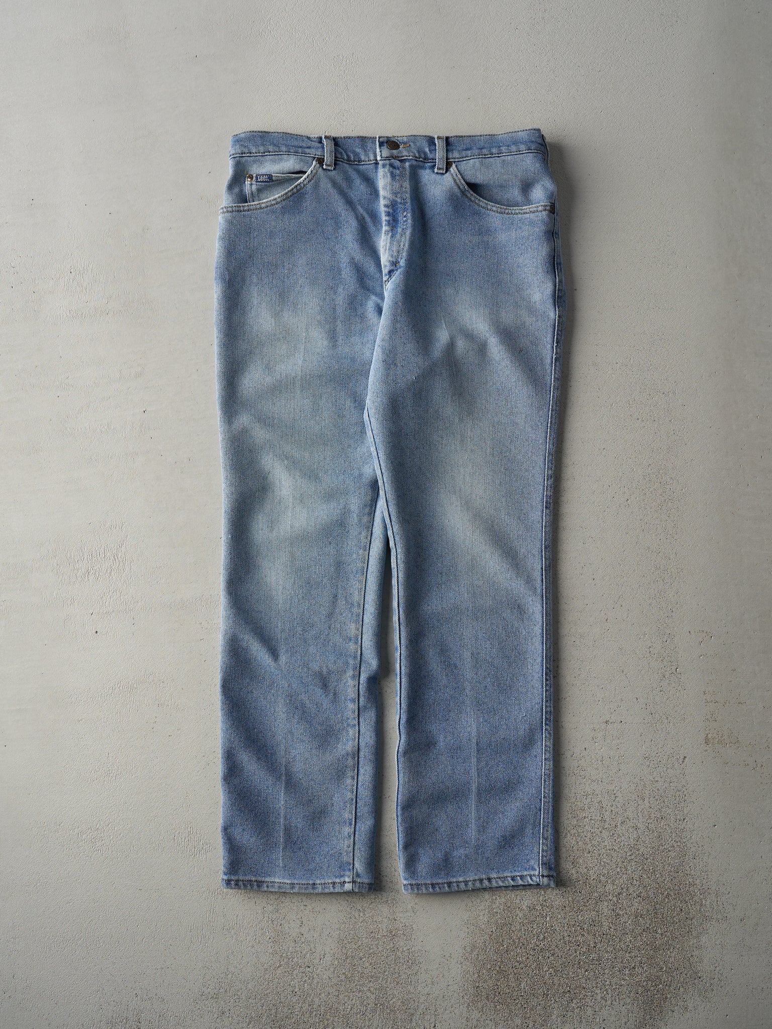 Vintage 80s Light Wash Lee Jeans (34x30)