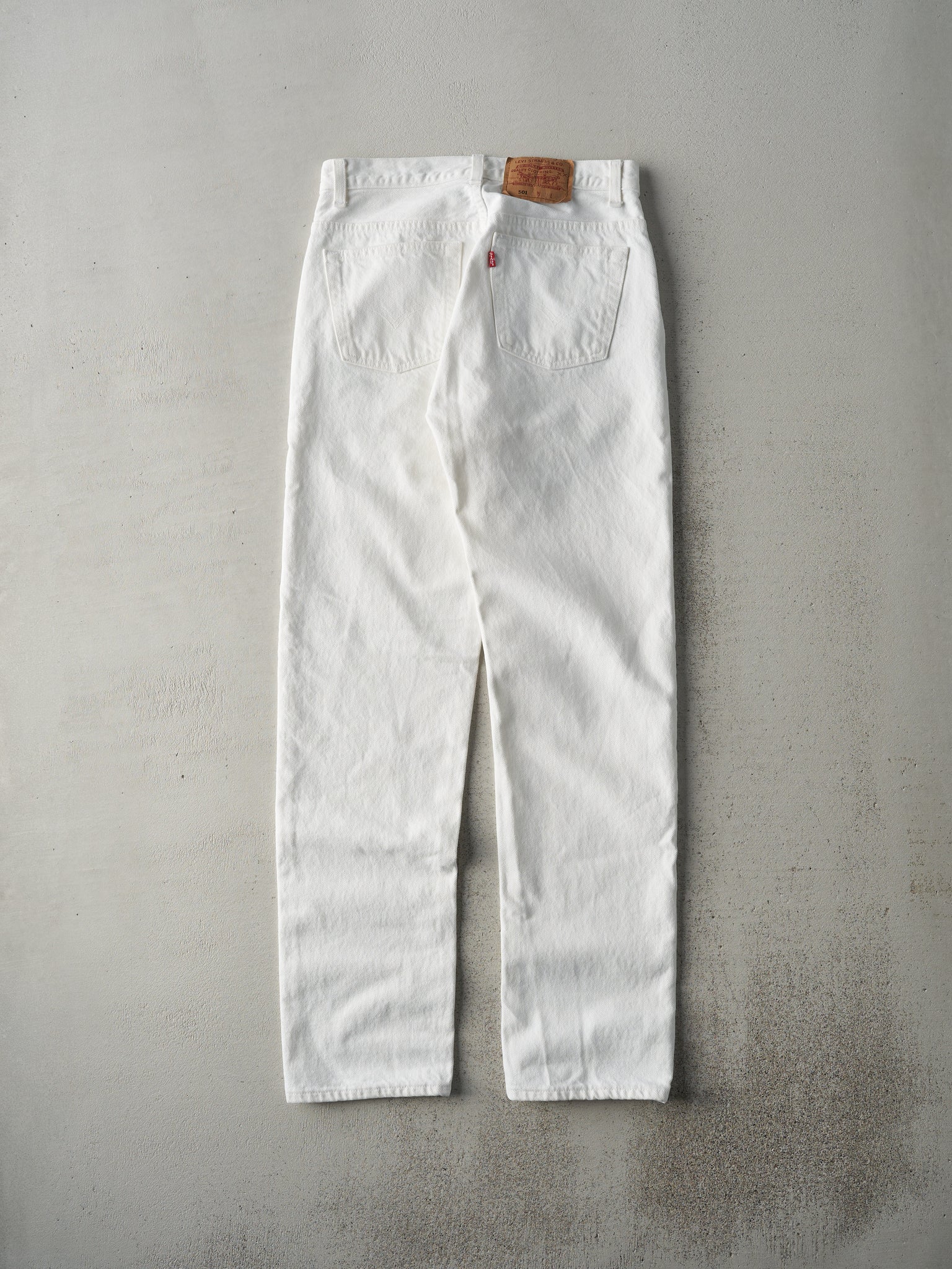 Vintage 90s White Levi's 501 Denim Pants (29x31)