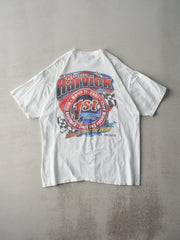 Vintage 01' White Kevin Harvick Nascar Tee (L)