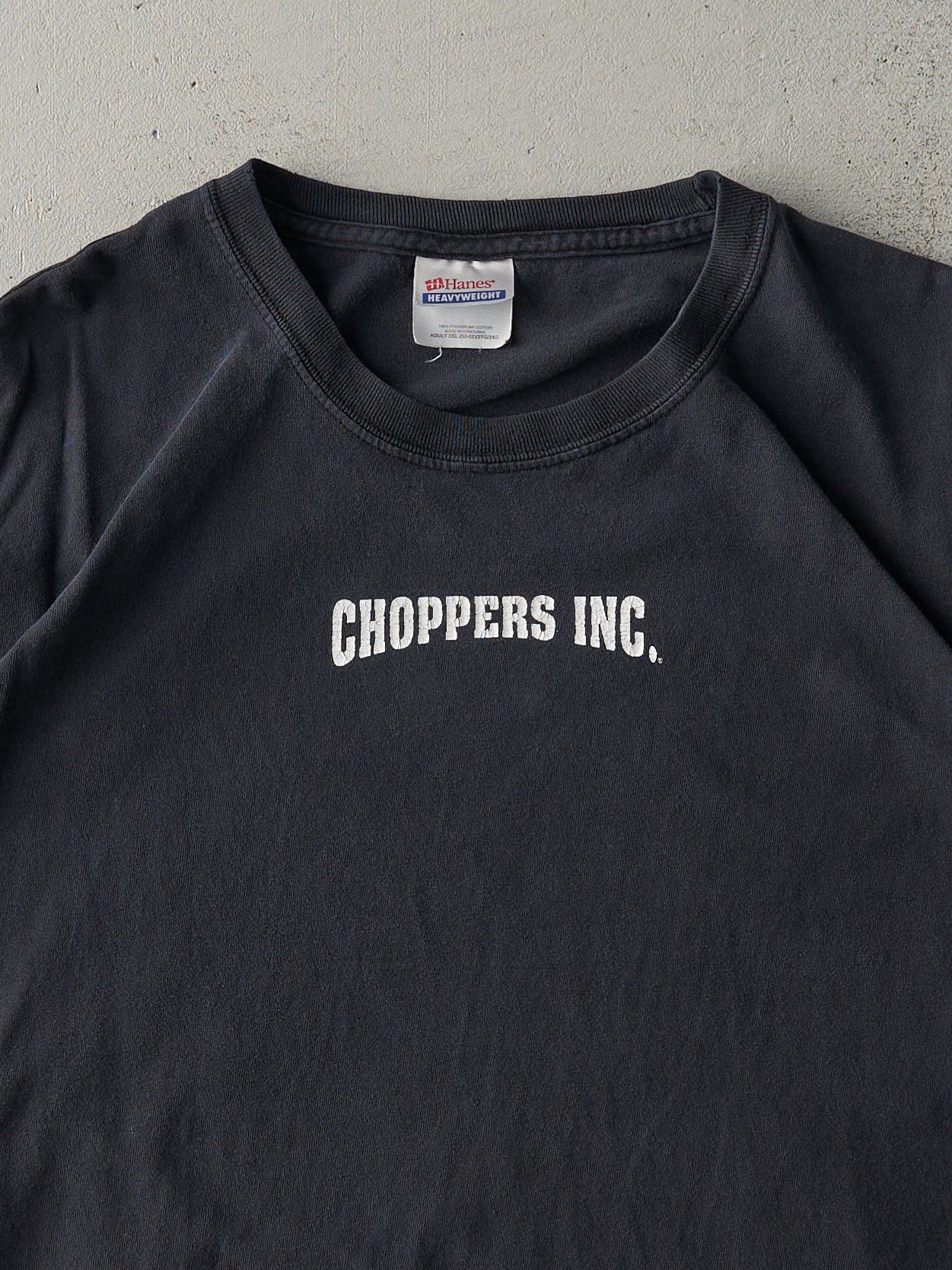 Vintage Y2K Faded Black Billy Lane Choppers Inc Tee (L/XL)