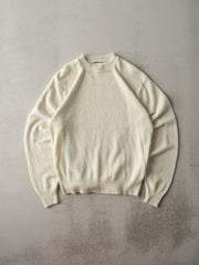 Vintage 70s Beige Sears Knit Sweater (M)