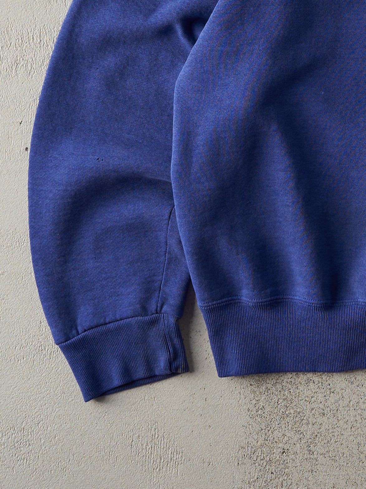 Vintage 90s Cobalt Blue Russell Athletics Blank Crewneck (M)