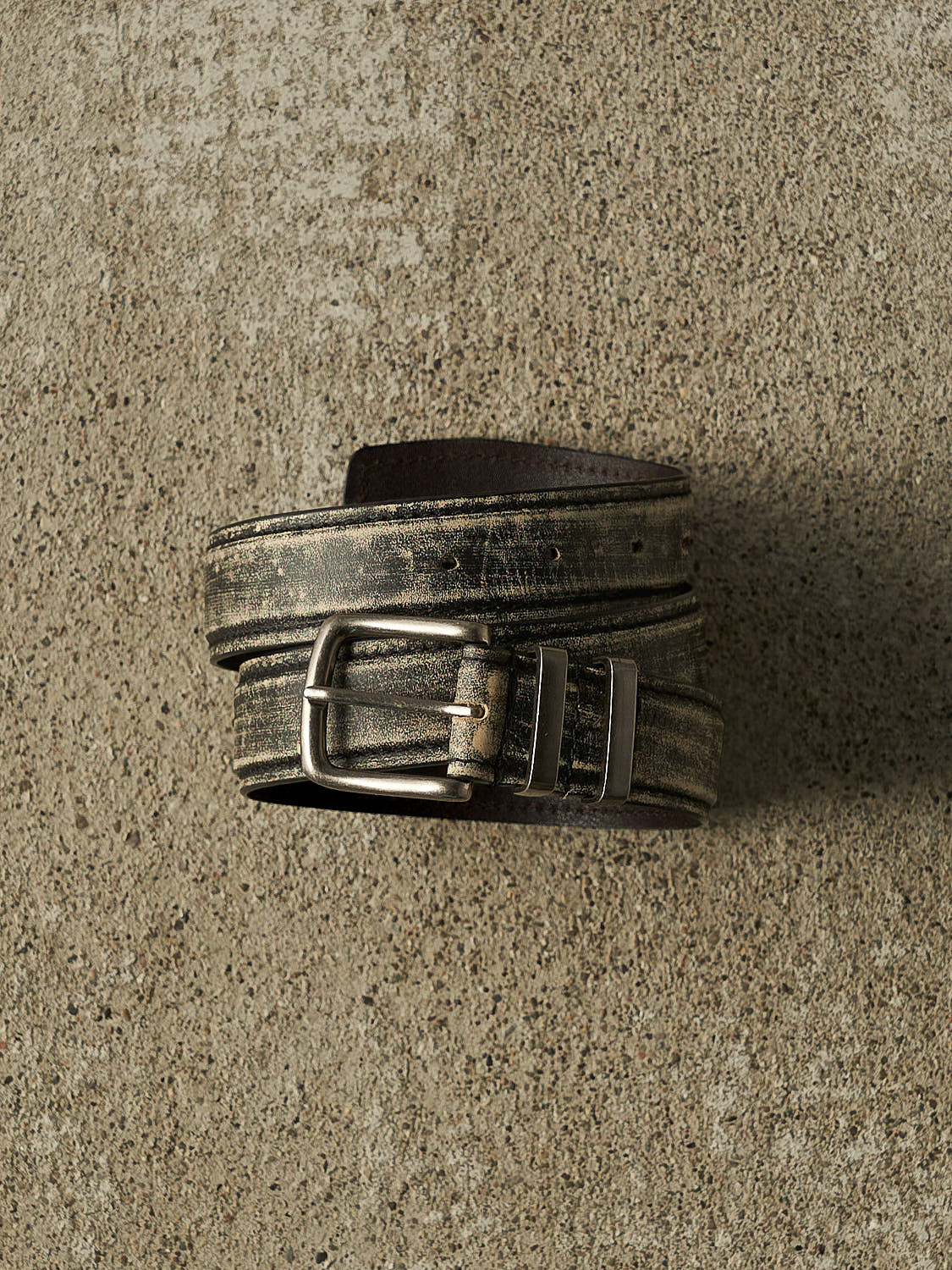 Leathersmith Belt - Distressed Black