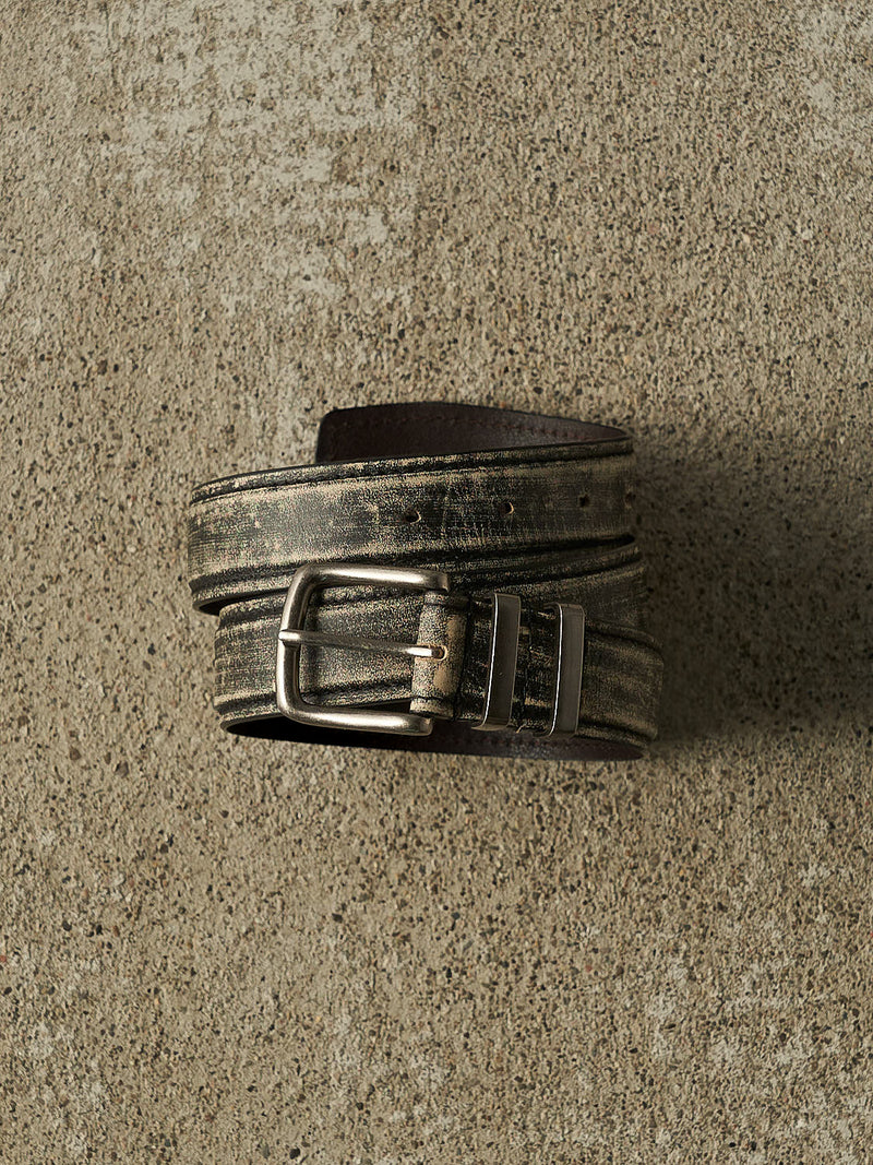Leathersmith Belt - Distressed Black