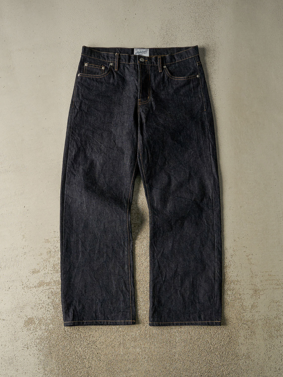 Heritage Relaxed Selvedge Jeans - Raw Indigo