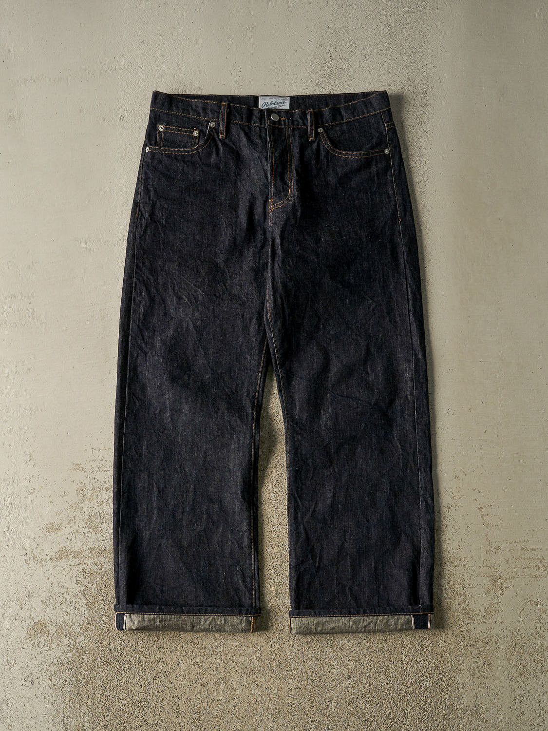 Heritage Relaxed Selvedge Jeans - Raw Indigo
