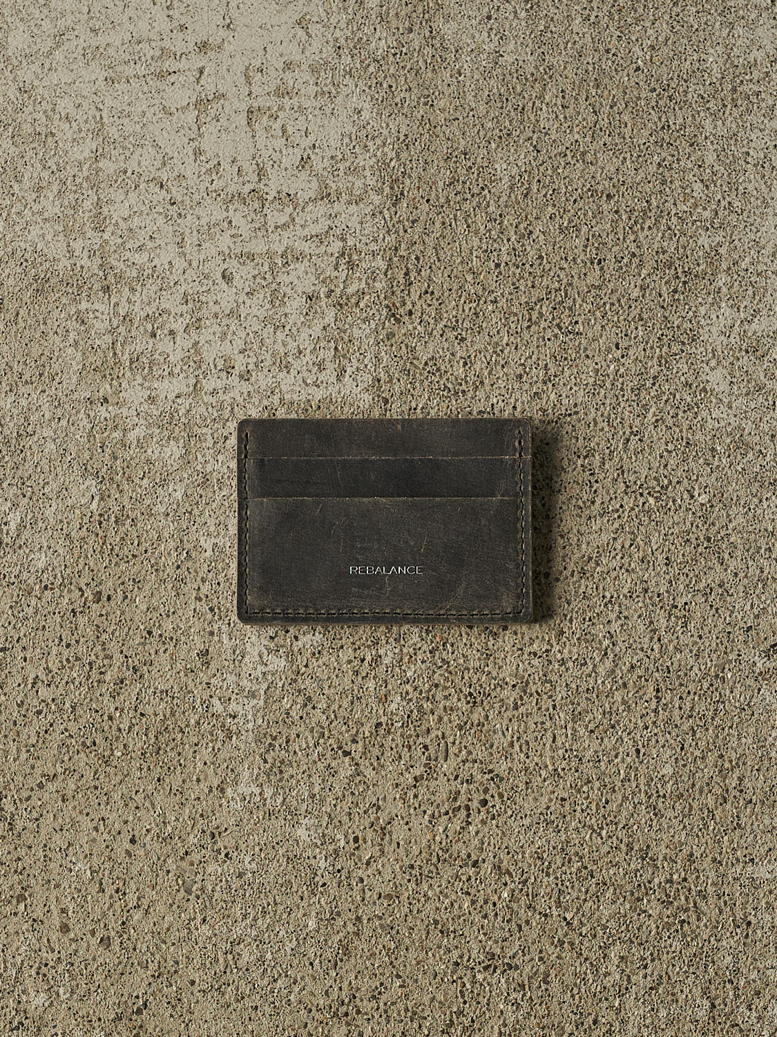 Leathersmith Card Holder - Distressed Black