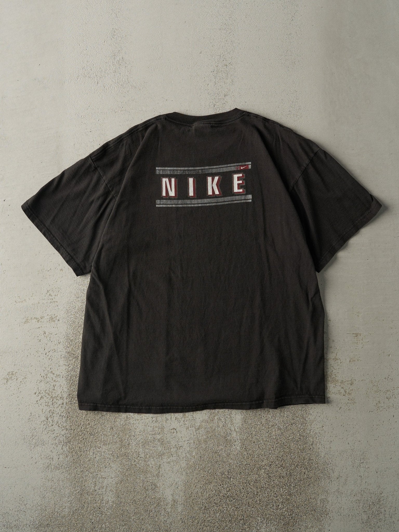 Vintage 90s Black Nike Logo Tee (L)
