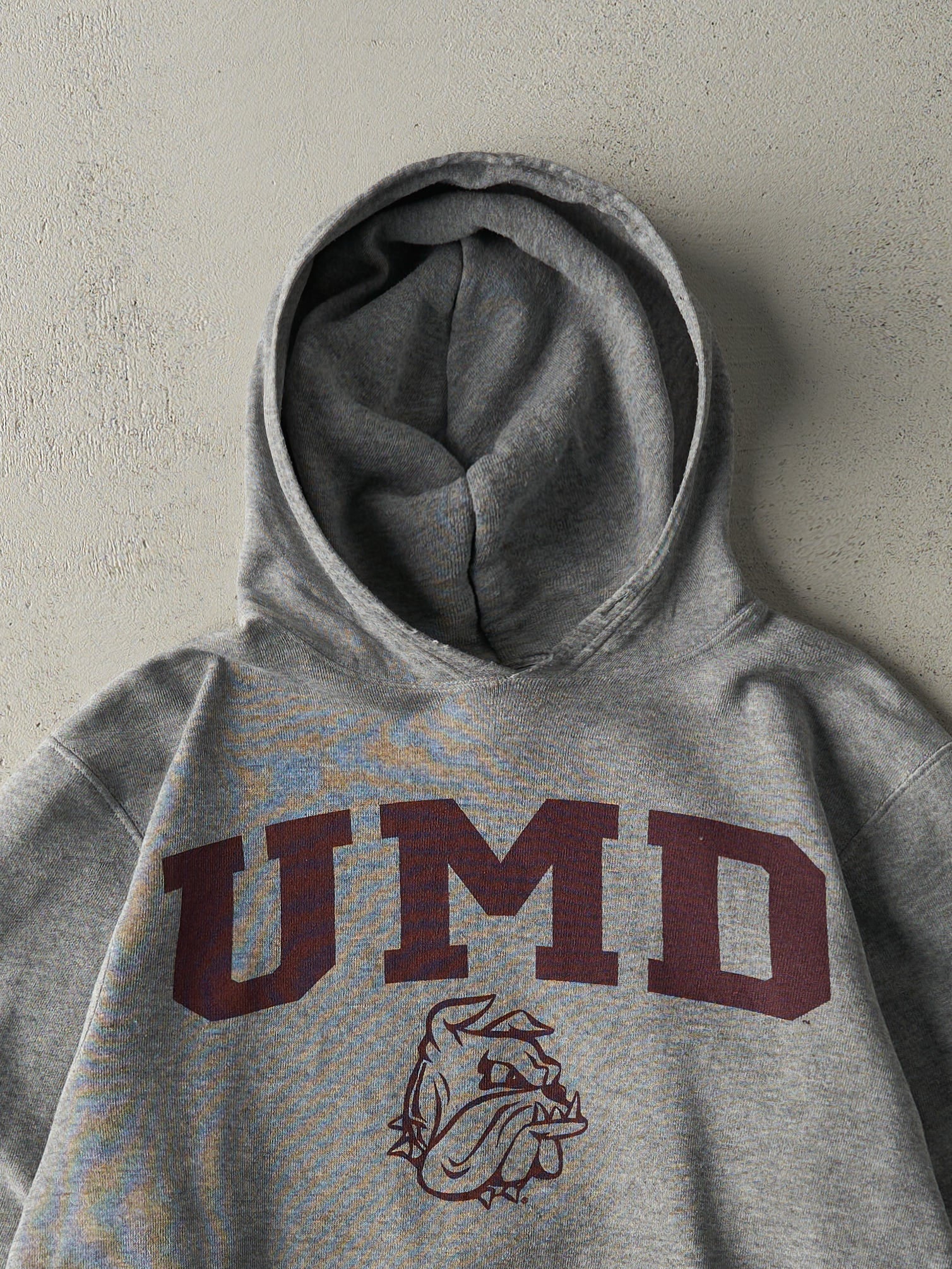Vintage 90s Grey UMD University of Maryland Hoodie (M)