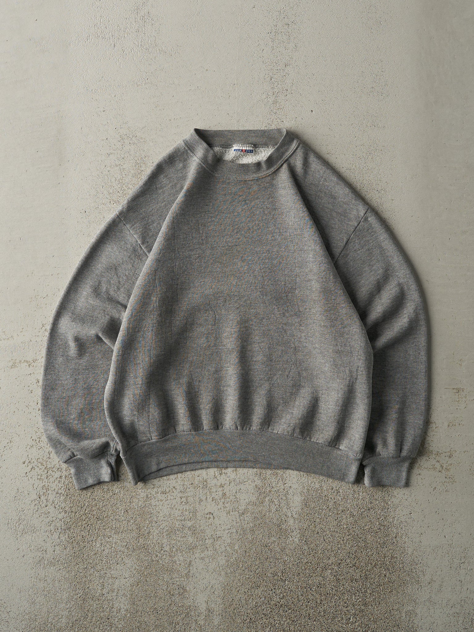 Vintage 90s Grey Blank Crewneck (M)