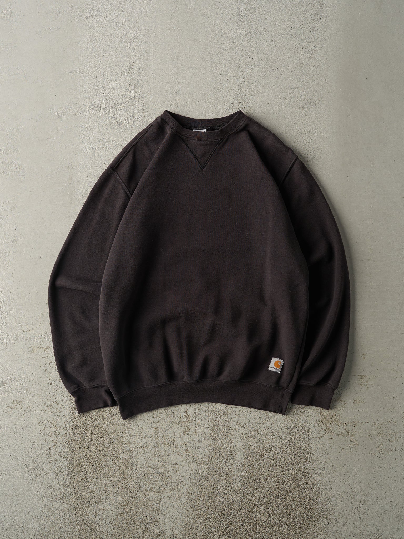 Vintage Y2K Black Carhartt Crewneck (M/L)