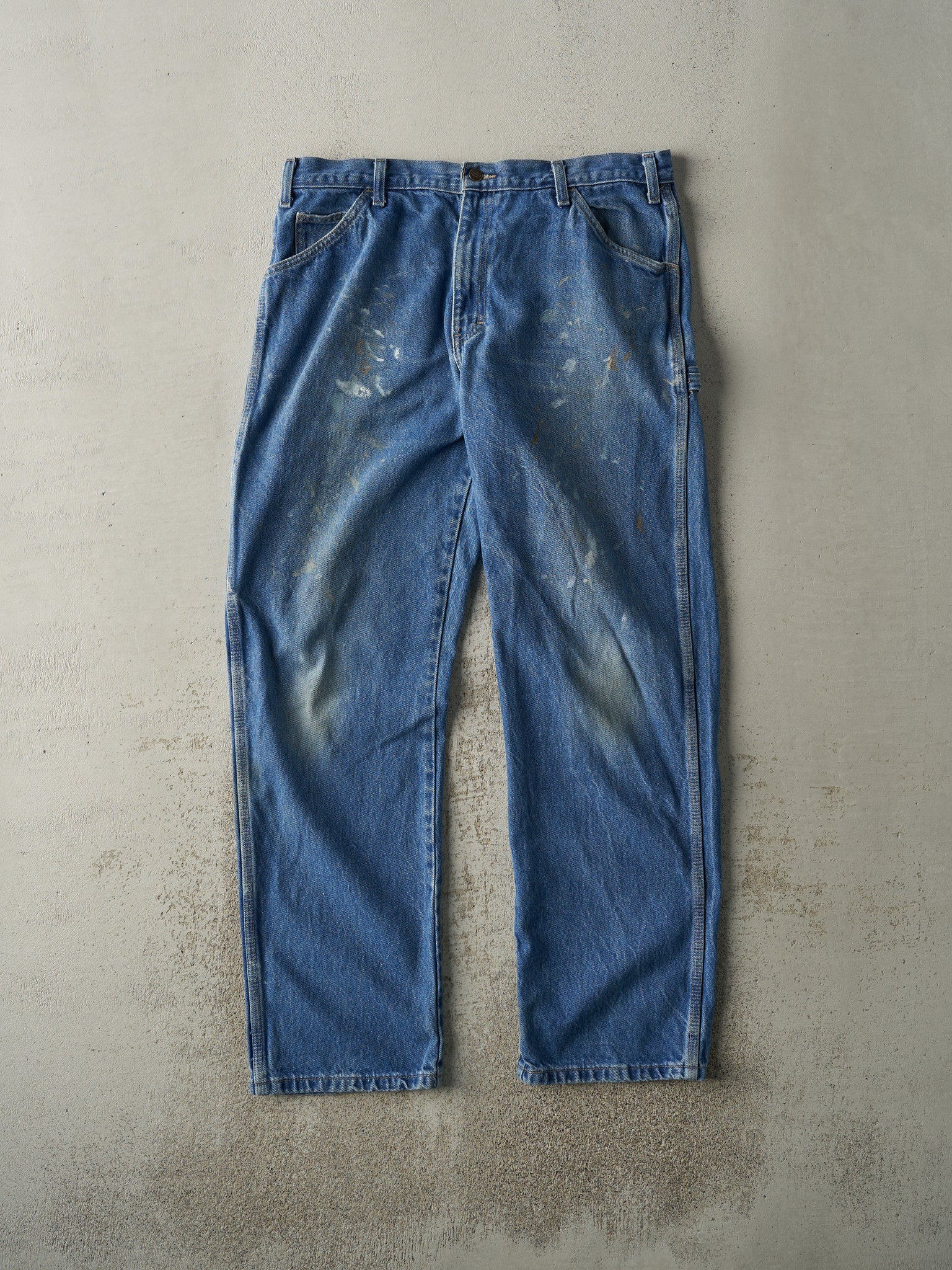 Vintage 90s Mid Wash Dickies Carpenter Jeans (36.5x32.5)