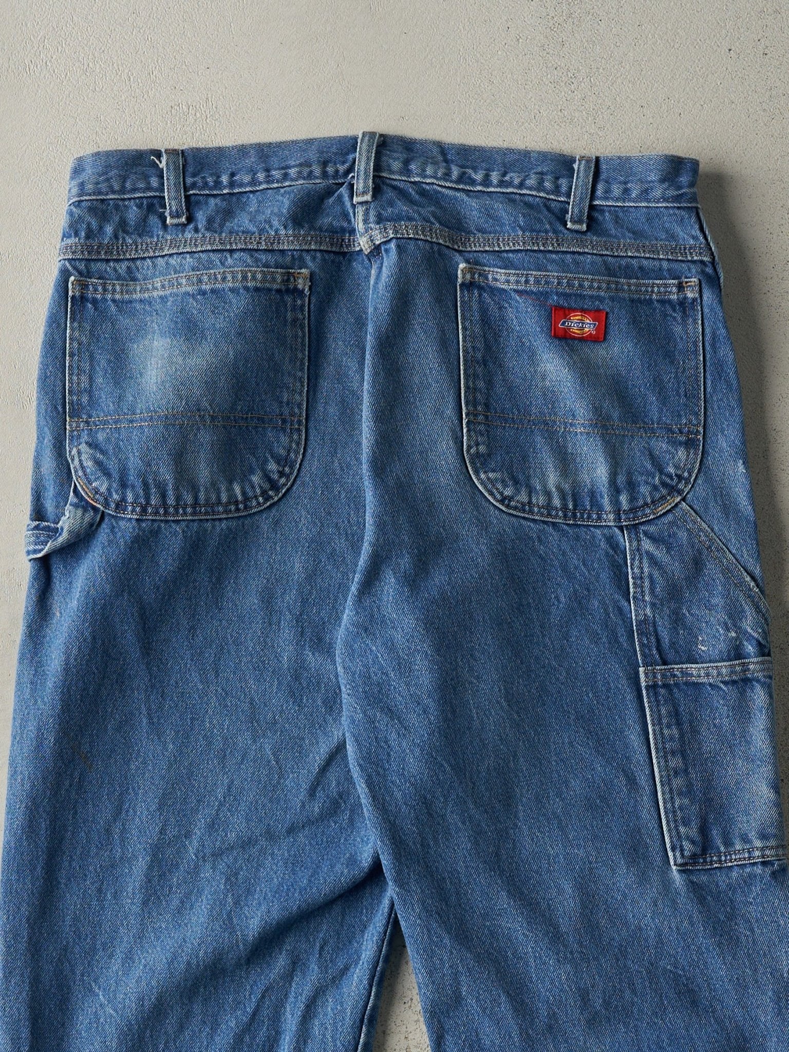 Vintage 90s Mid Wash Dickies Carpenter Jeans (36.5x32.5
