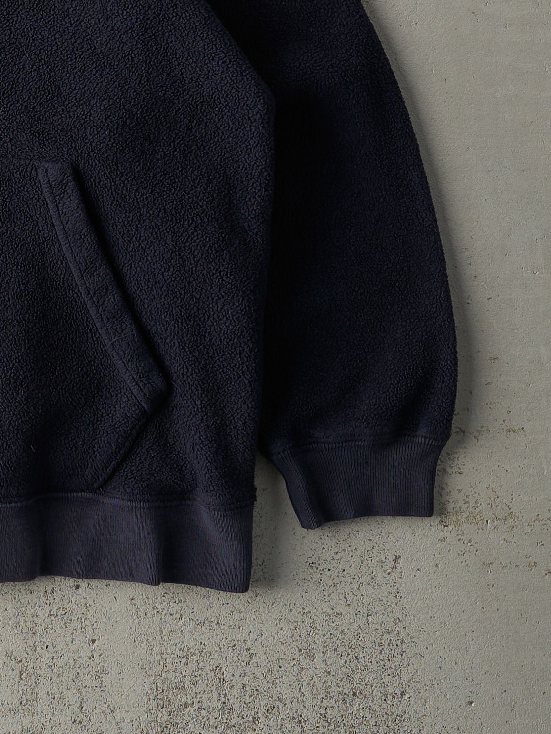Vintage Y2K Navy Blue Gap Fleece Hoodie (M)