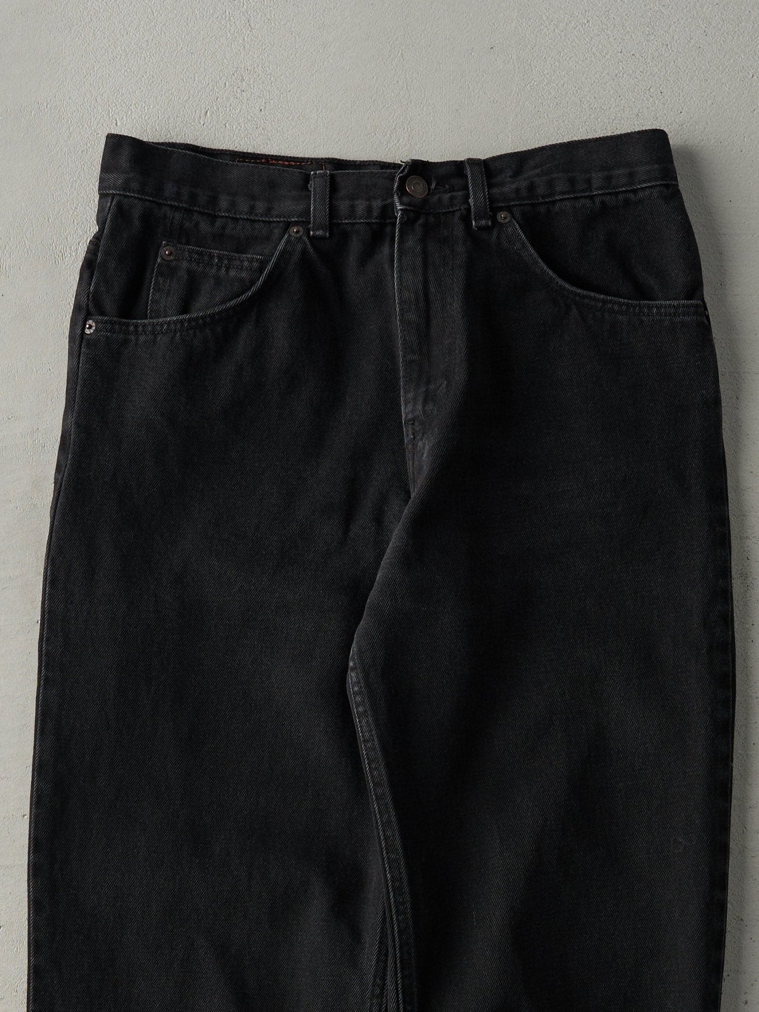 Vintage 90s Black Levi's Orange Tab Denim Pants (31.5x28.5)