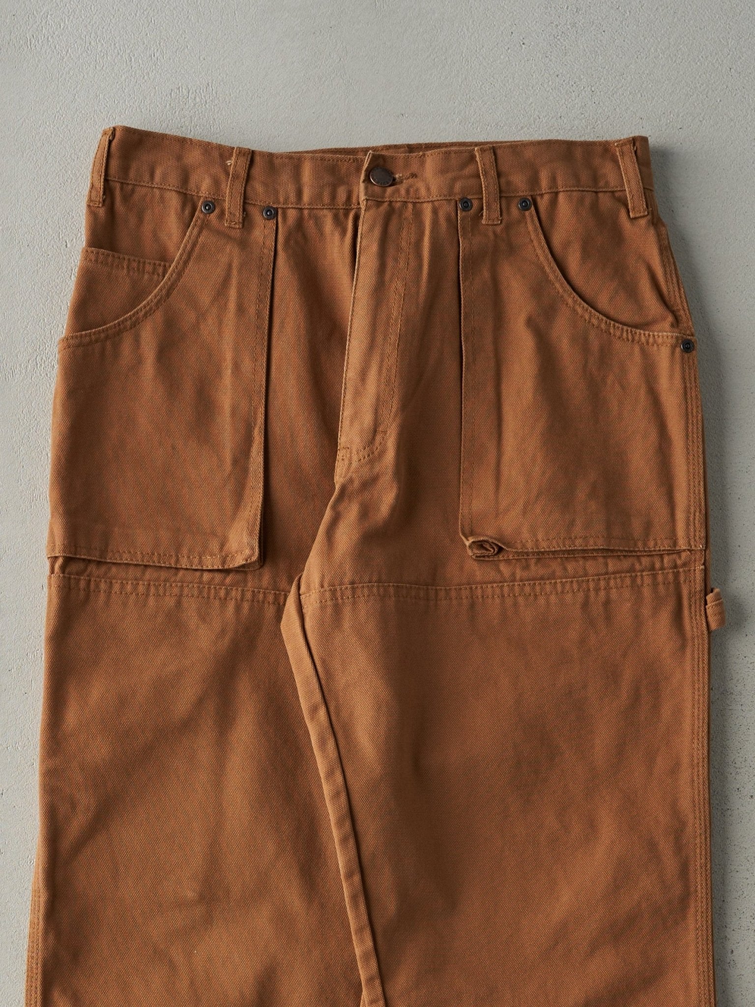 Vintage Y2K Camel Dickies Double Knee L Pocket Carpenter Pants (31x29)