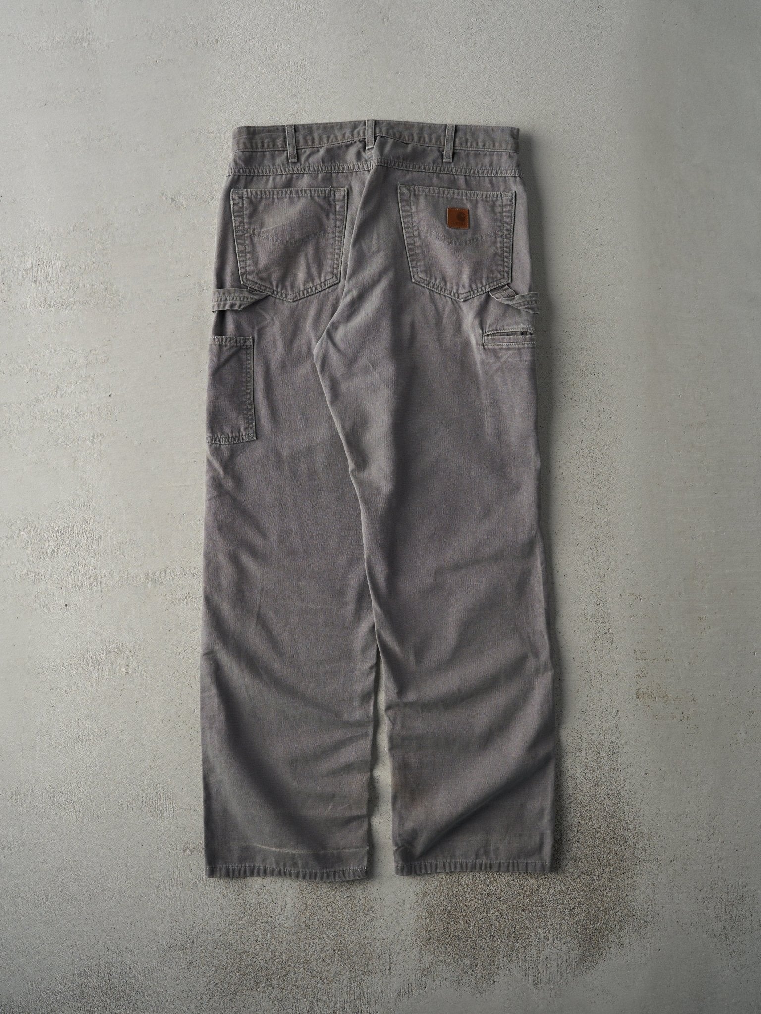 Vintage Y2K Grey Carhartt Loose Fit Carpenter Pants (34x32)
