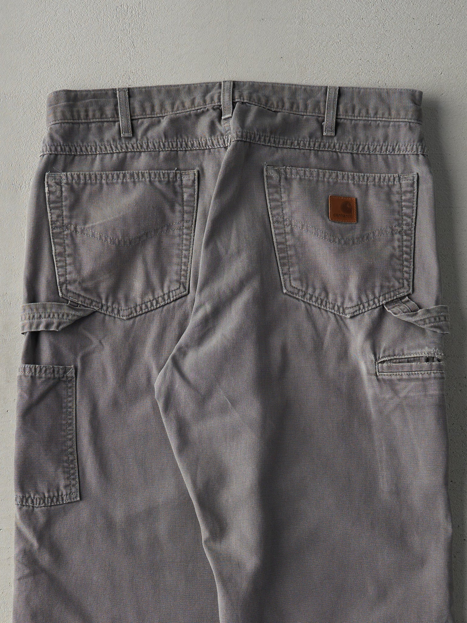 Vintage Y2K Grey Carhartt Loose Fit Carpenter Pants (34x32)