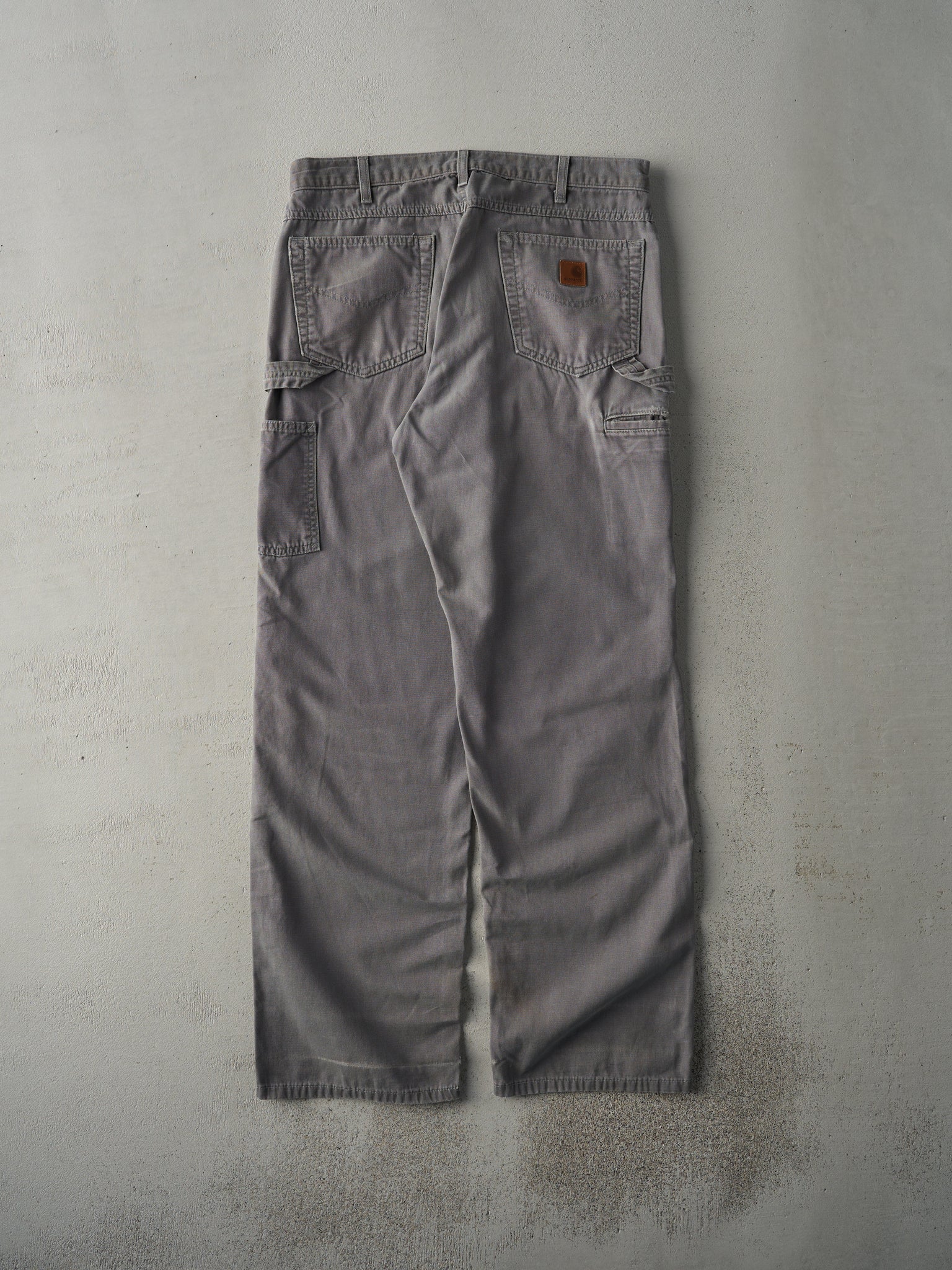 Vintage Y2K Grey Carhartt Loose Fit Carpenter Pants (34x32)