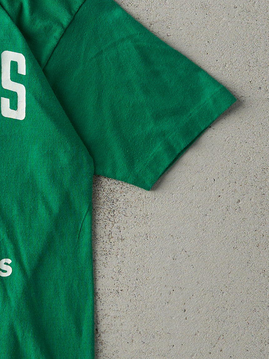 Vintage 81' Green Boston Celtics World Champs Single Stitch Tee (XS)