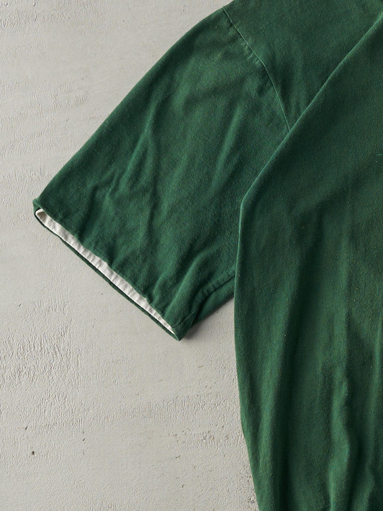 Vintage 90s Forest Green Canadian Classics Double Neck Tee (L)